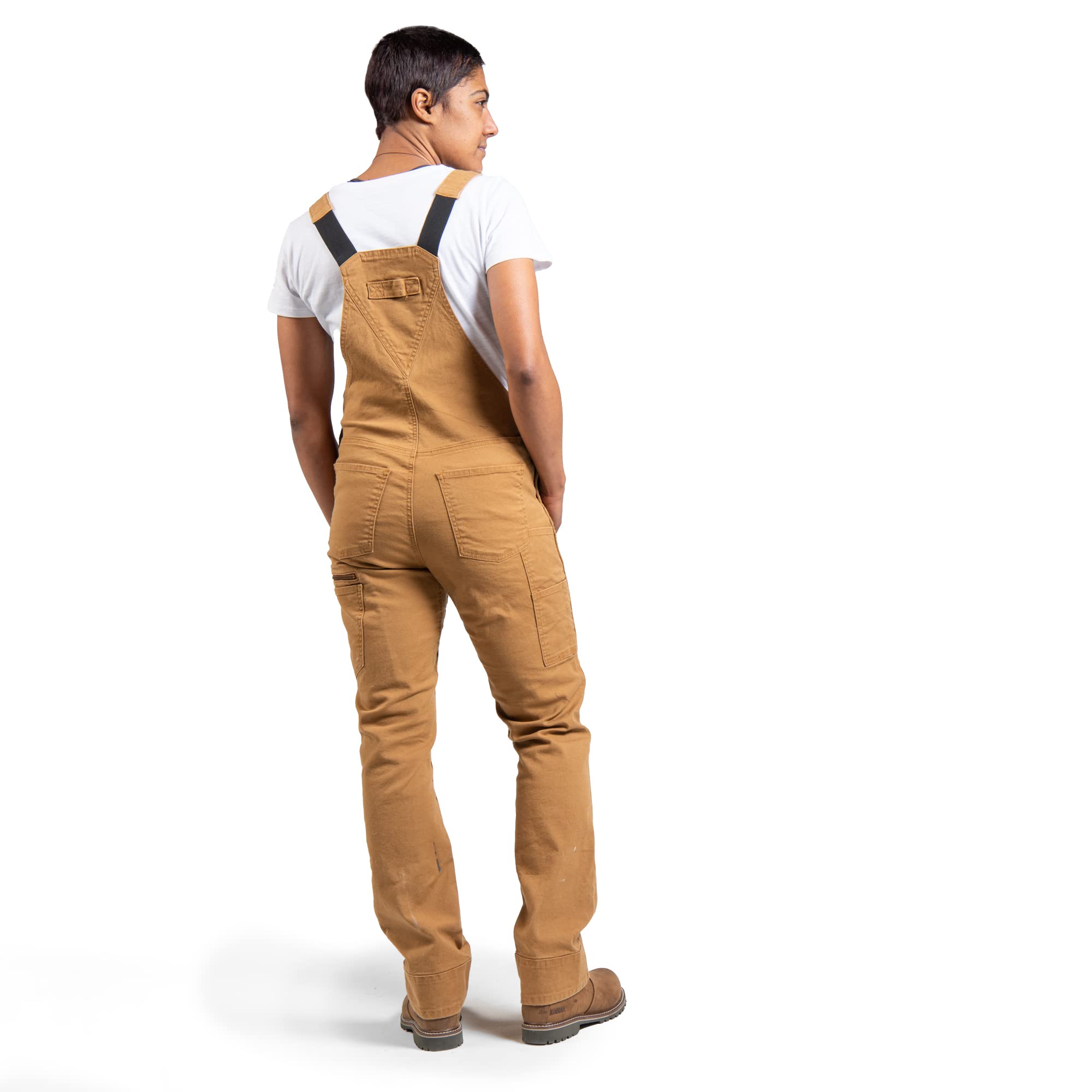 Durable Women's Dovetail Workwear Overalls with 13 Pockets - Heavy Duty Denim Coveralls for Farming, Construction & Outdoor Work