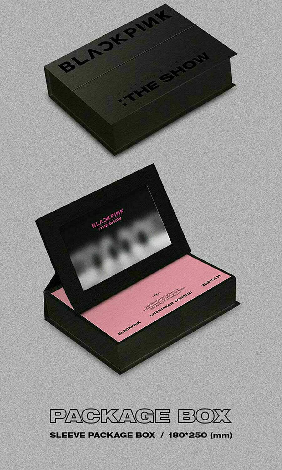 BLACKPINK 2021 [THE SHOW] Live Concert DVD Set - 2 DVDs + 152p Photo Book + Collectible Frame, Photo Cards, Magnet Cards, Stickers & Poster | K-Pop Merchandise for Fans, Gift Idea for BLINKs | Perfect for Home Entertainment, K-Pop Collections & Fan Gatherings