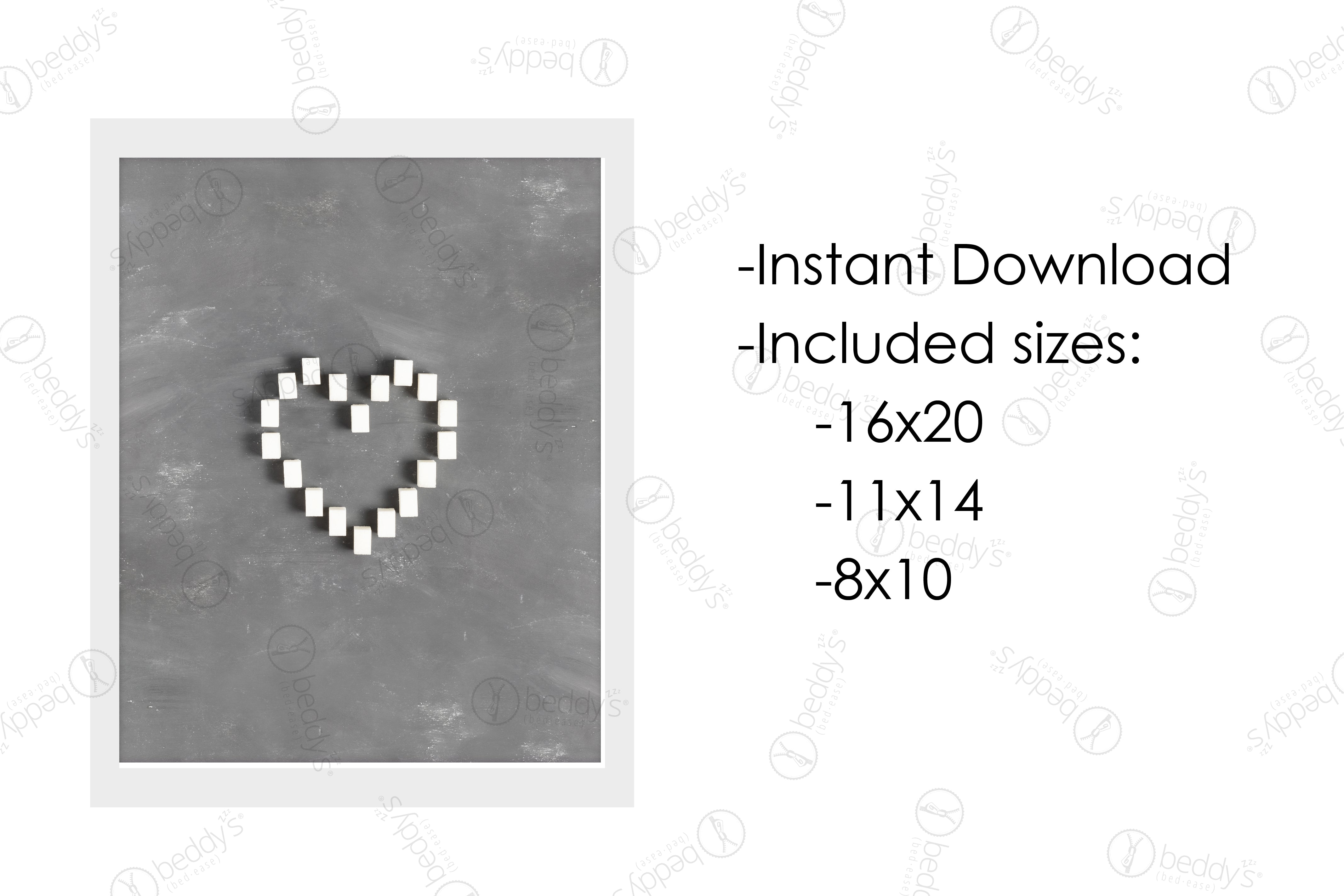 Digital Sugar Cube Artwork Download - Printable Wall Decor for Home, Office & Gifts | Perfect for DIY Crafts & Party Decorations