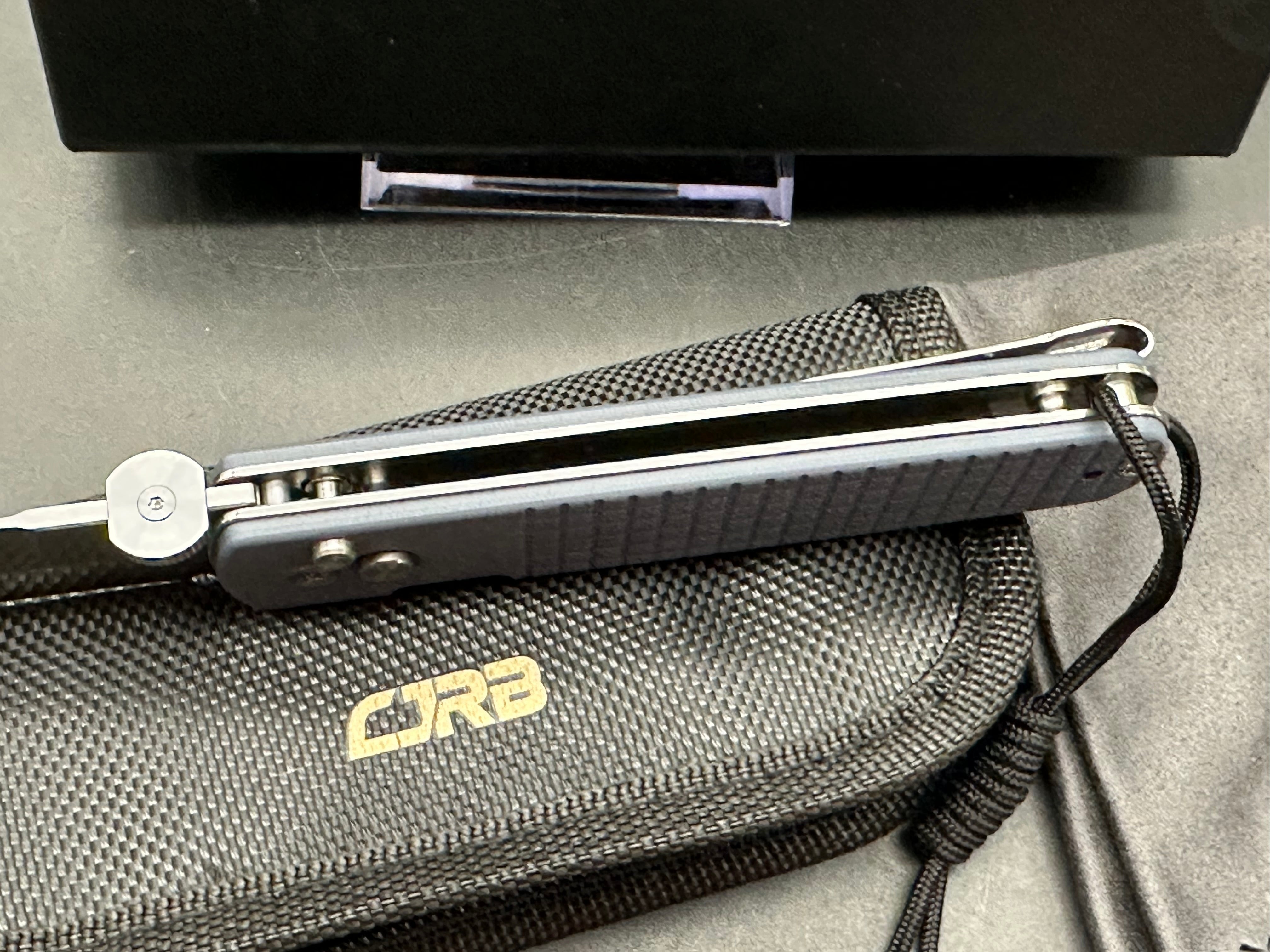 CJRB Locust Folding Knife - Blue G10 Handle, AR-RPM9 Steel, Spear Point Plain Edge - EDC, Camping, Outdoor Survival Tool