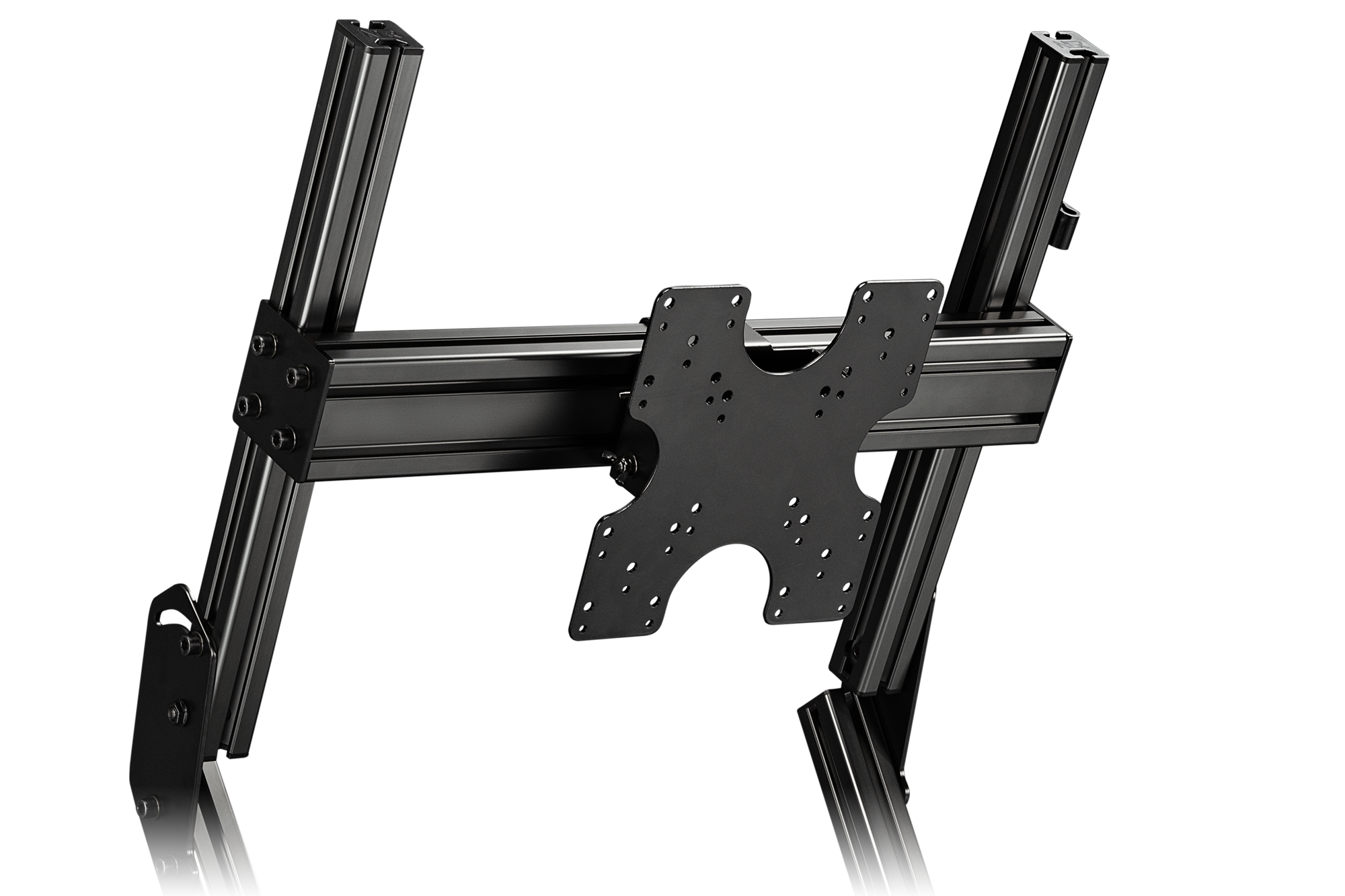 Next Level Racing Elite Freestanding Overhead & Quad Monitor Stand Add-On for Racing Simulator Cockpits - Perfect for Immersive Gaming, Flight Simulation & Professional Racing Setups