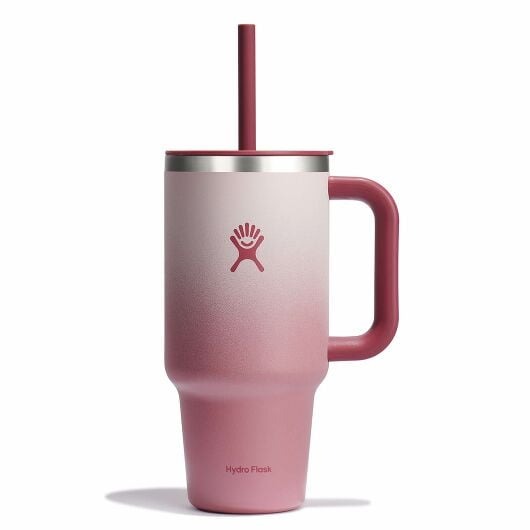 32 oz Stainless Steel Travel Tumbler with Lid - Vacuum Insulated Hot & Cold Water Bottle for Coffee, Tea, Gym, Hiking, Camping and Outdoor Activities