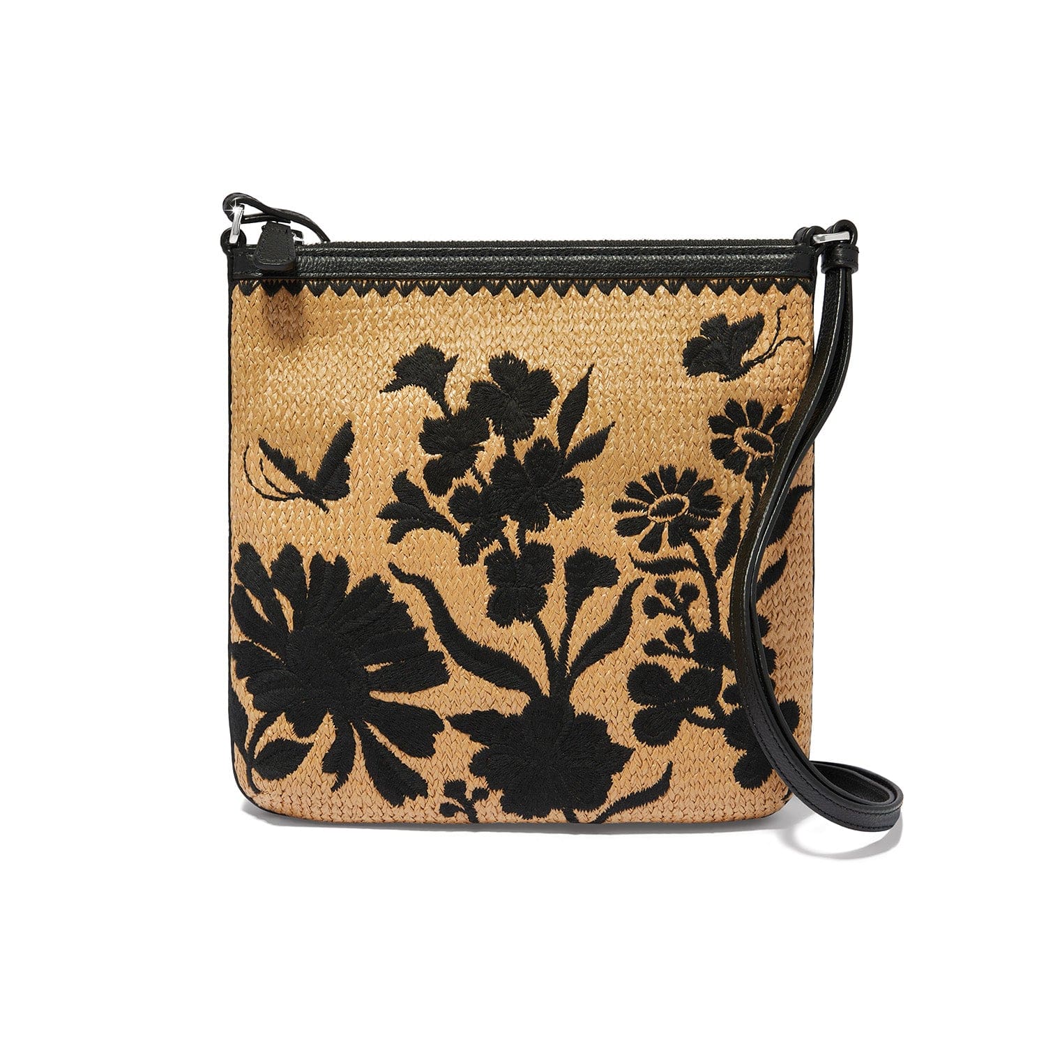 Stylish Carter Straw Messenger Bag for Women & Men - Lightweight & Durable Crossbody Shoulder Bag - Perfect for Travel, Work, and Everyday Use