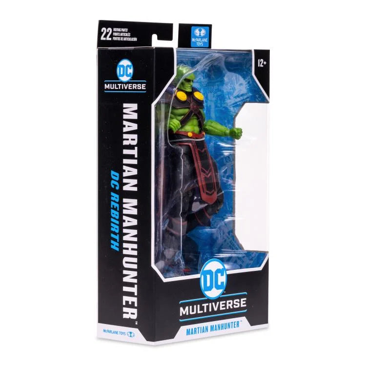 DC Rebirth DC Multiverse Martian Manhunter Action Figure - Collectible Superhero Toy for DC Comics Fans | Perfect for Display, Gifts, and Comic Book Collections