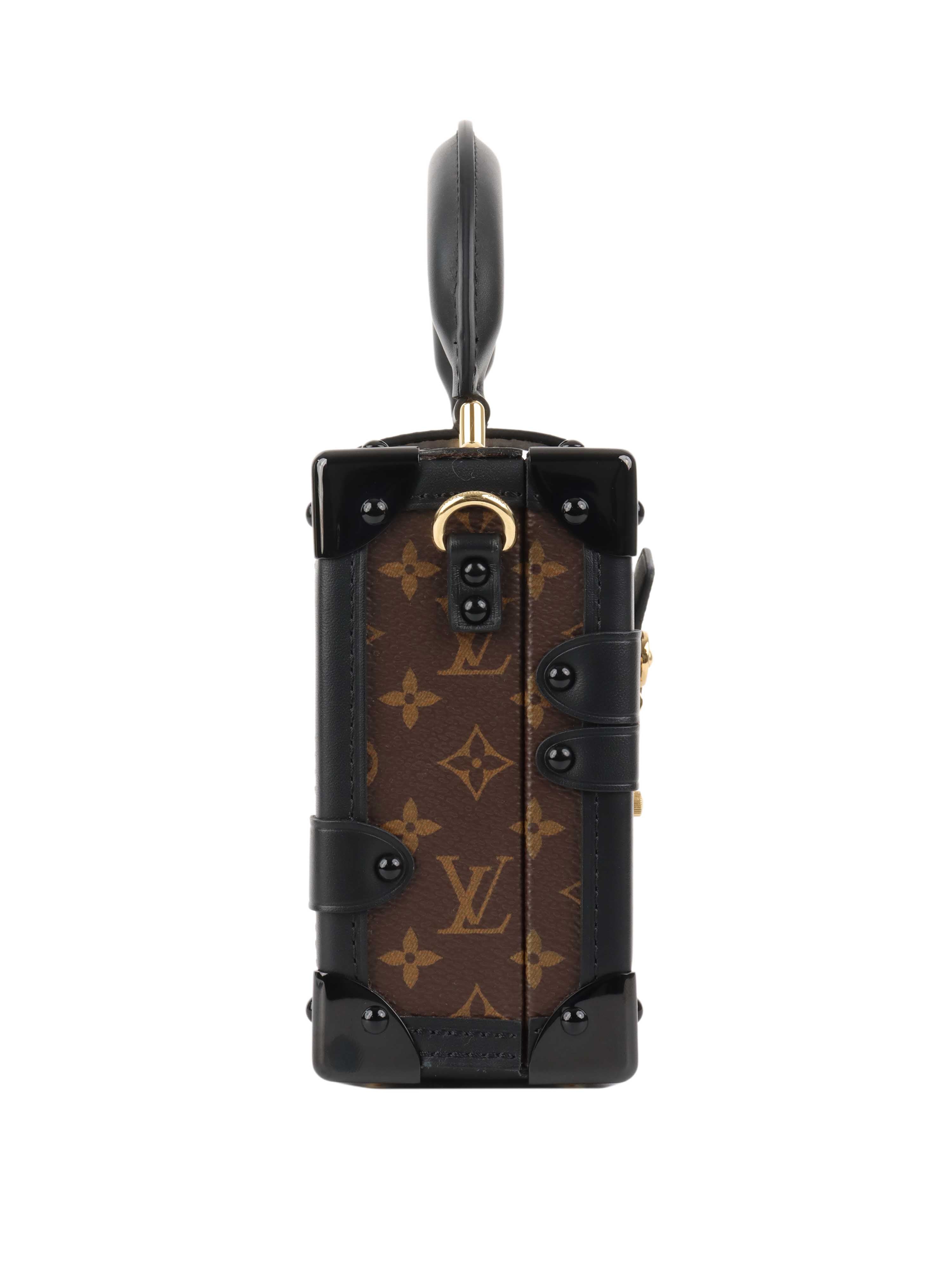 Louis Vuitton Petite Malle Crossbody Bag - Luxury Leather Handbag for Women | Perfect for Parties, Date Nights & Special Occasions