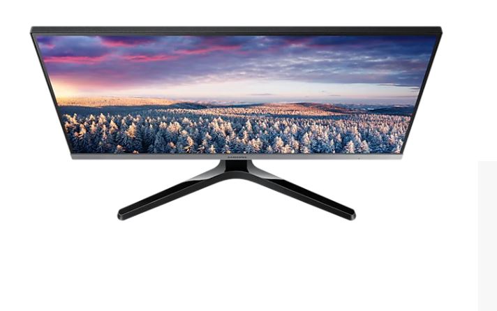 Samsung LS24R350FZEXXS 23.8 Inch FHD 75Hz Computer Monitor - IPS Panel, AMD FreeSync, Eye Saver Mode for Home Office, Gaming & Entertainment