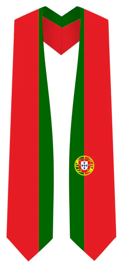 International Flag Graduation Stole - Multicolor Sash for Graduation Ceremony - Perfect for High School & College Commencement
