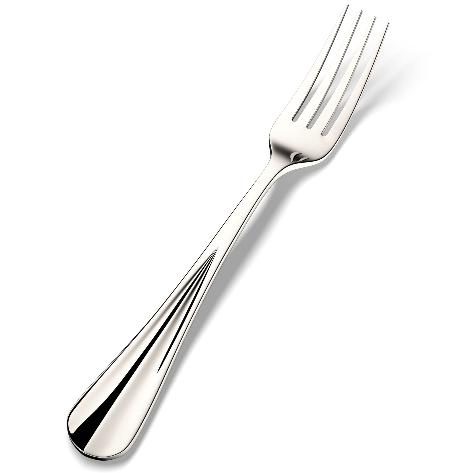 12-Piece 18/10 Stainless Steel Dinner Forks Set - Heavy Duty, Dishwasher Safe Flatware for Restaurants, Catering & Home Dining