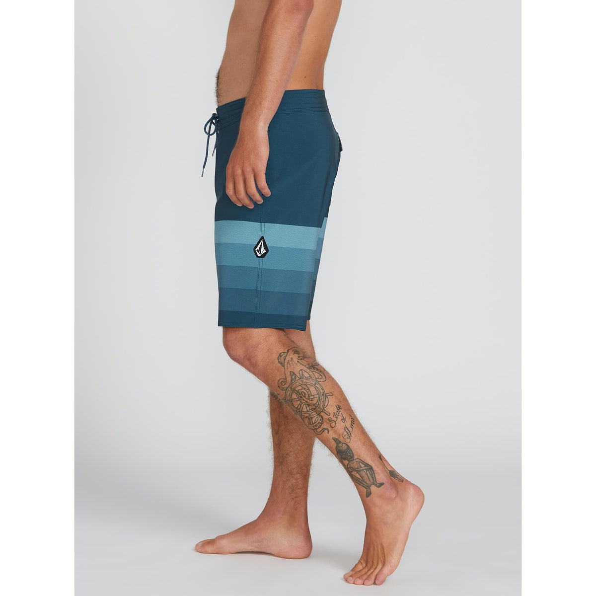 Volcom Quarta Static Stoney Boardshorts for Men - Quick-Dry Swim Trunks with UPF Protection - Perfect for Surfing, Beach Vacations & Water Sports