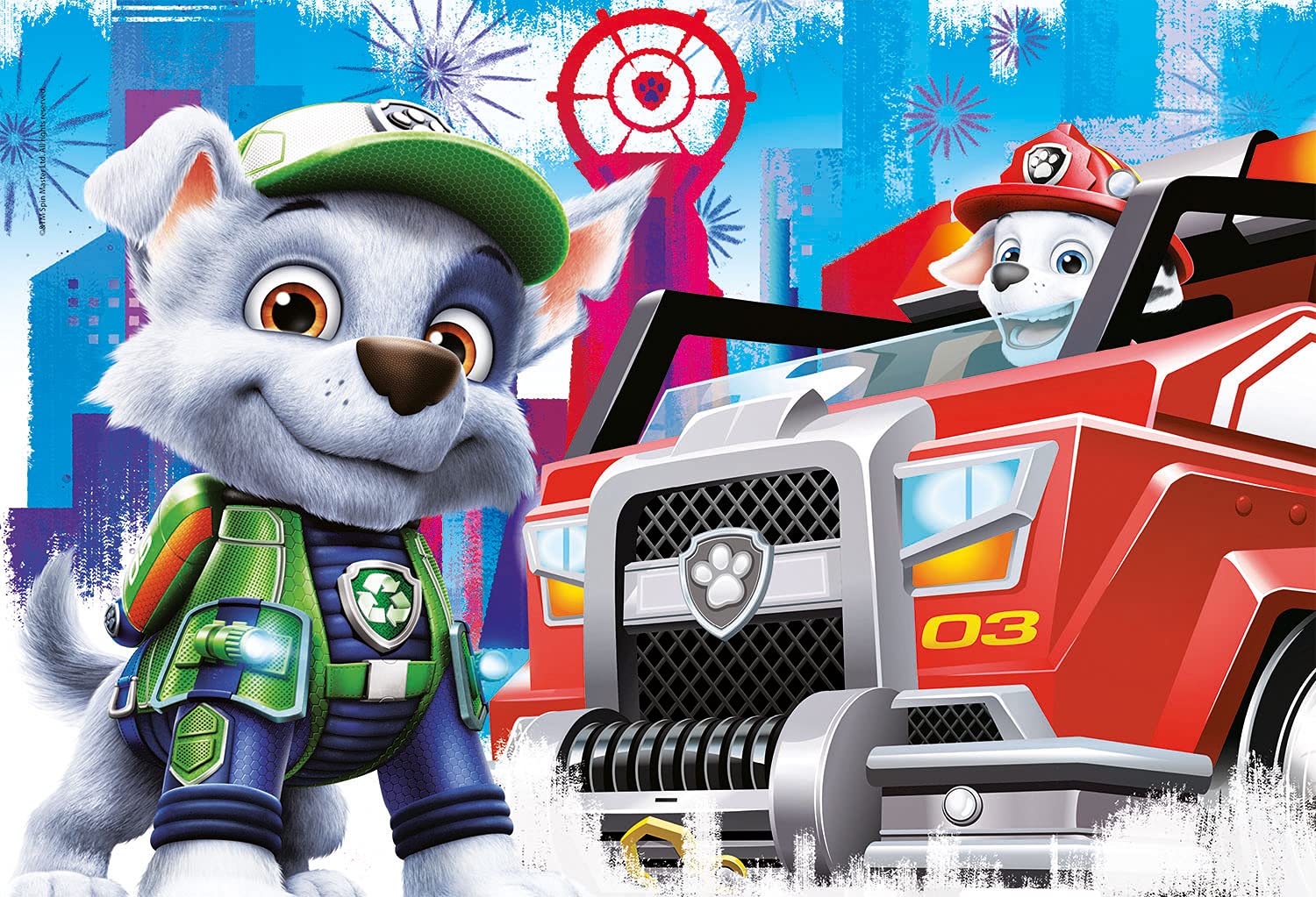 Clementoni Supercolor Puzzle - Paw Patrol The Movie - 3x48 Piece Jigsaw Puzzles for Kids Ages 4+ | High-Quality Cardboard Puzzles Made in Italy | Fun Learning Activity, Birthday Gift & Family Game Night