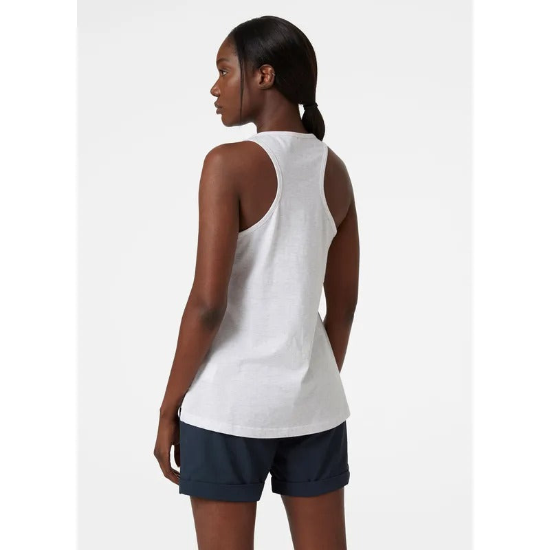 Helly Hansen 2023 Women's HH Logo Singlet Top - Breathable Workout Tank for Running, Yoga & Gym - Lightweight Activewear for Women