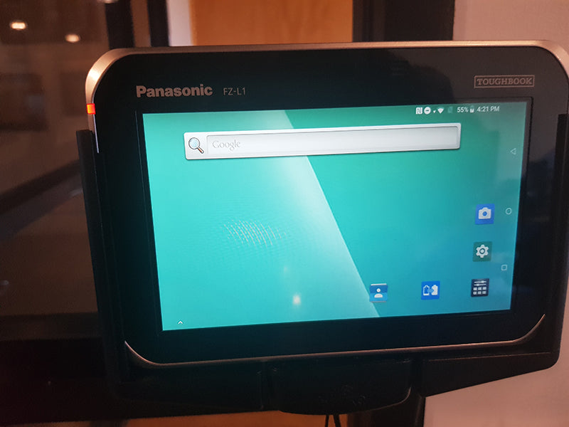 Panasonic Toughbook FZ-L1 Vehicle Mount Holder - Durable Car Cradle for Secure Tablet Installation - Perfect for Fleet Management, Delivery Services & Mobile Workstations