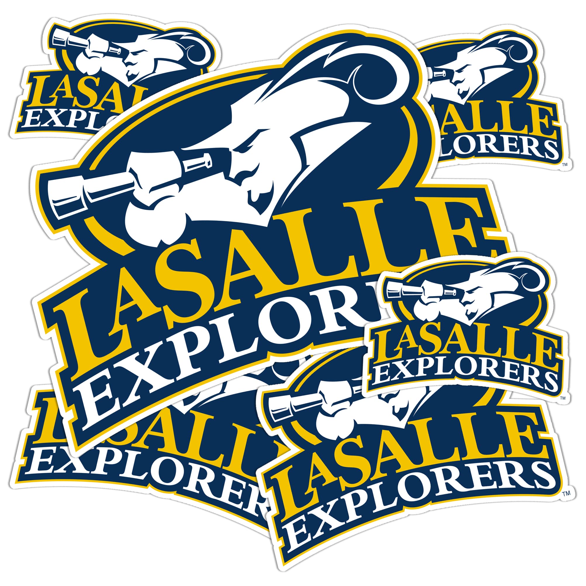 Desert Cactus LSU Sticker - La Salle University Vinyl Decals for Laptop, Water Bottle, Car & Scrapbook - Waterproof & Durable (Type 3-1) - Perfect for College Students, Fans & DIY Craft Projects