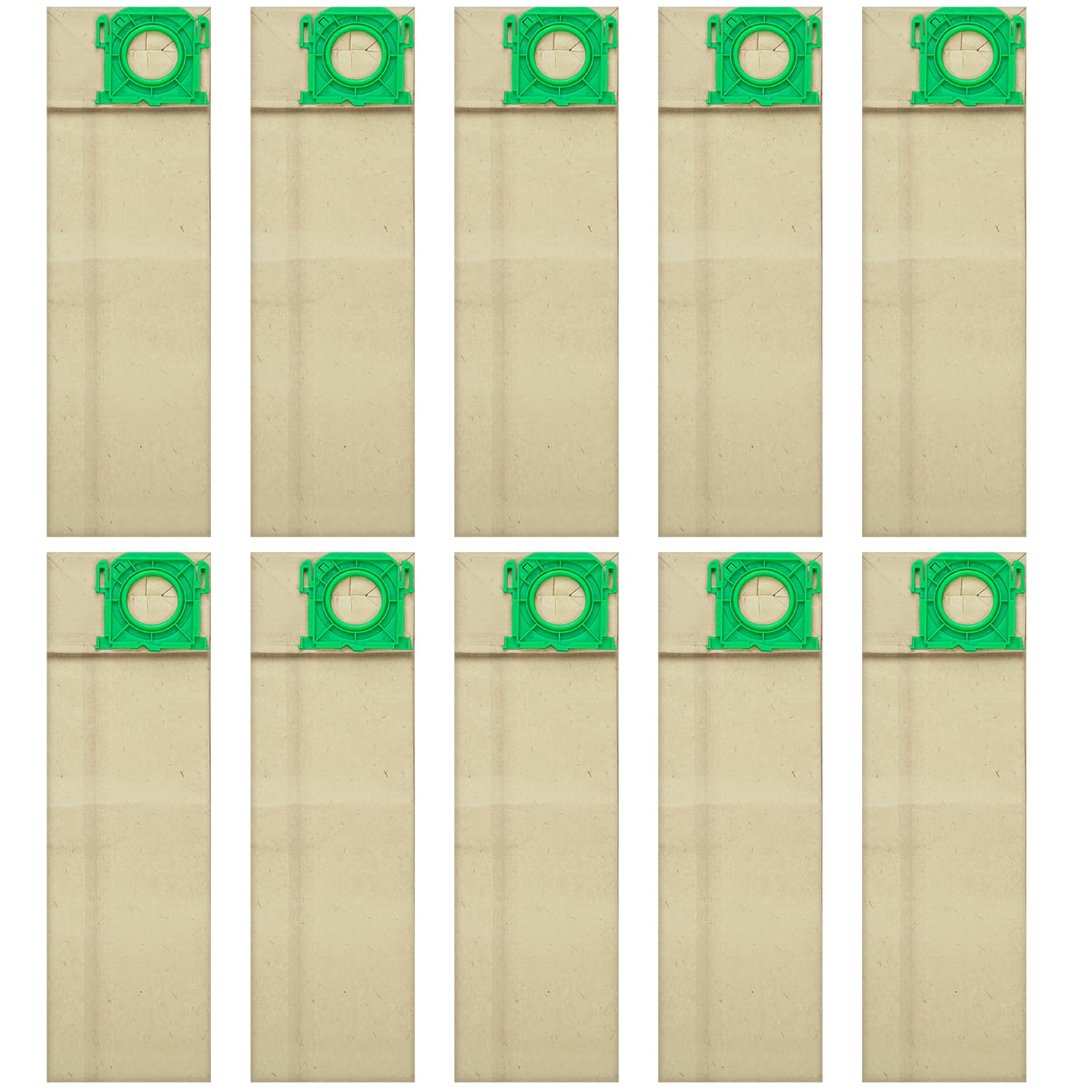 HASMX 10-Pack Replacement Vacuum Bags for Windsor Sensor S12 Vacuum Cleaner - Compatible with Part Numbers 5300, 5300REP, 86000500 - Perfect for Home Cleaning, Pet Hair Removal & Allergen Control