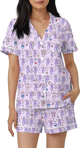 Monkey Preppy Purple
