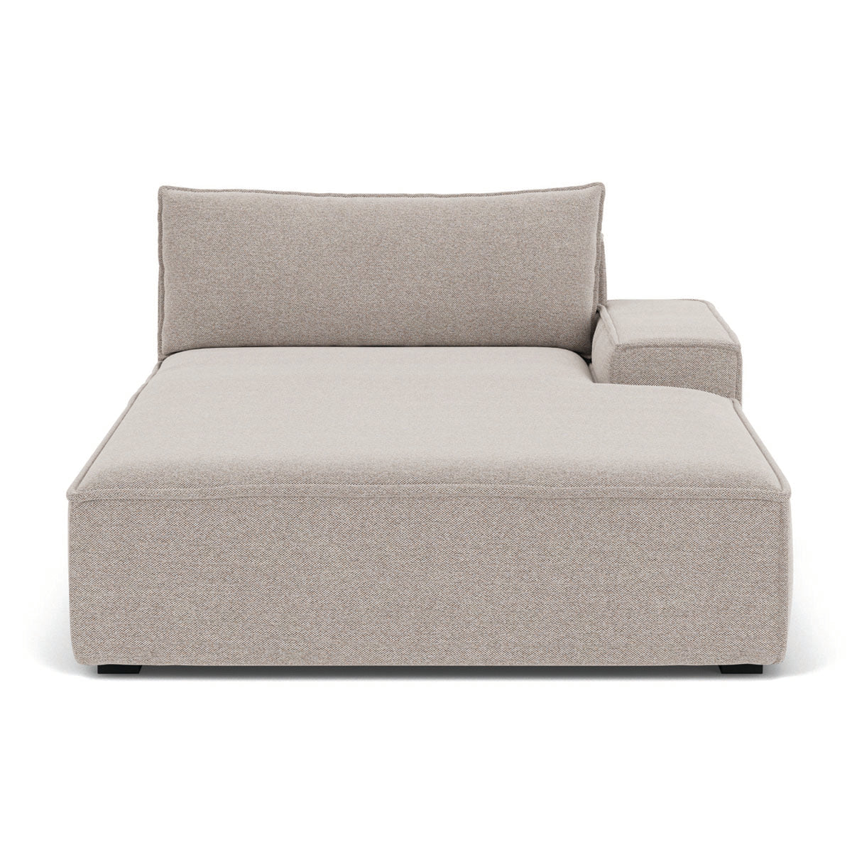 Stylish Daphne Fabric 1-Seater Right Chaise Modular Sofa - Perfect for Small Living Rooms, Apartments & Cozy Spaces