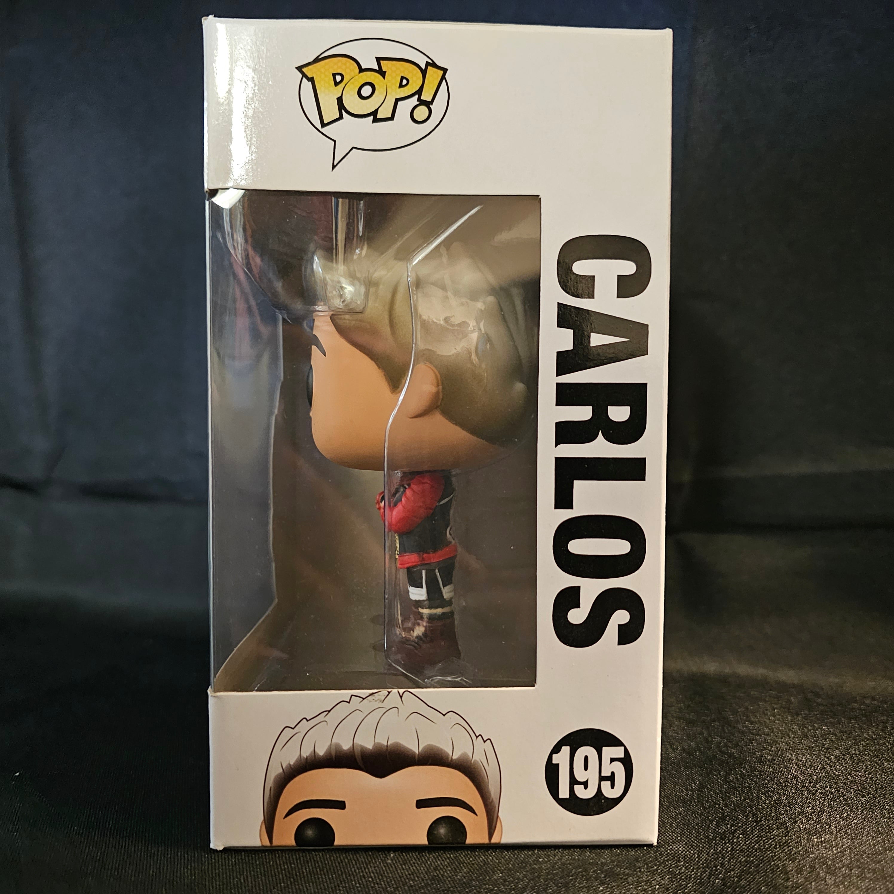 Disney Descendants Carlos Pop! Vinyl Figure #195 - Collectible Doll for Kids & Fans | Perfect for Display, Gifts, and Movie-Themed Decor