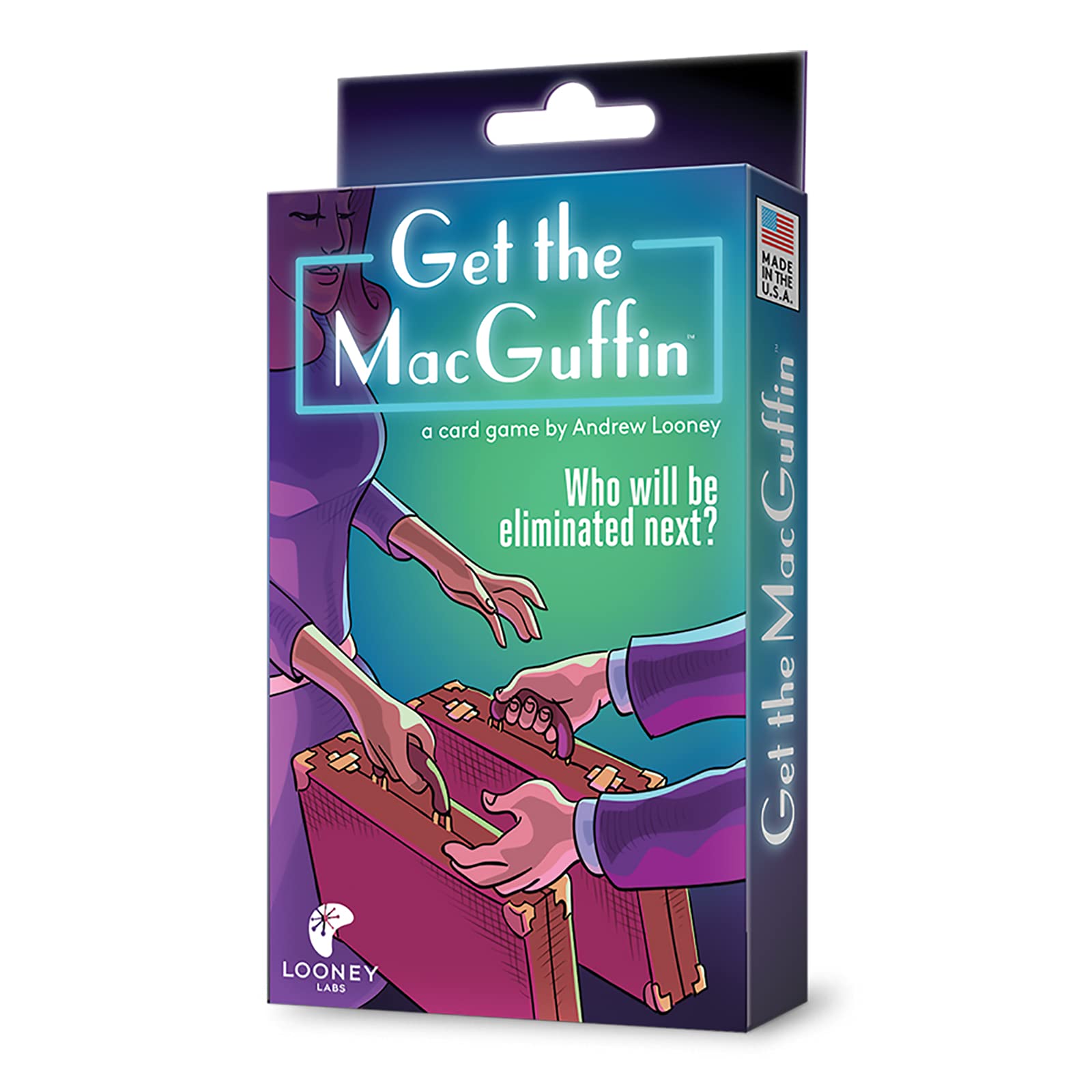 Looney Labs Get The MacGuffin Card Game - Fun Pop Culture Party Game for Adults & Kids - Perfect for Family Game Nights & Social Gatherings