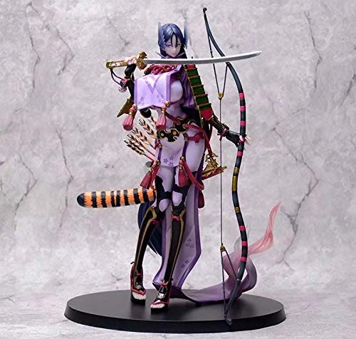 Fate/Grand Order Minamoto No Raikou Anime Figure - 10.2 Inch Collectible Statue with Color Box, Perfect for Desktop & Room Decoration | Anime Game Character Model for Fans & Collectors