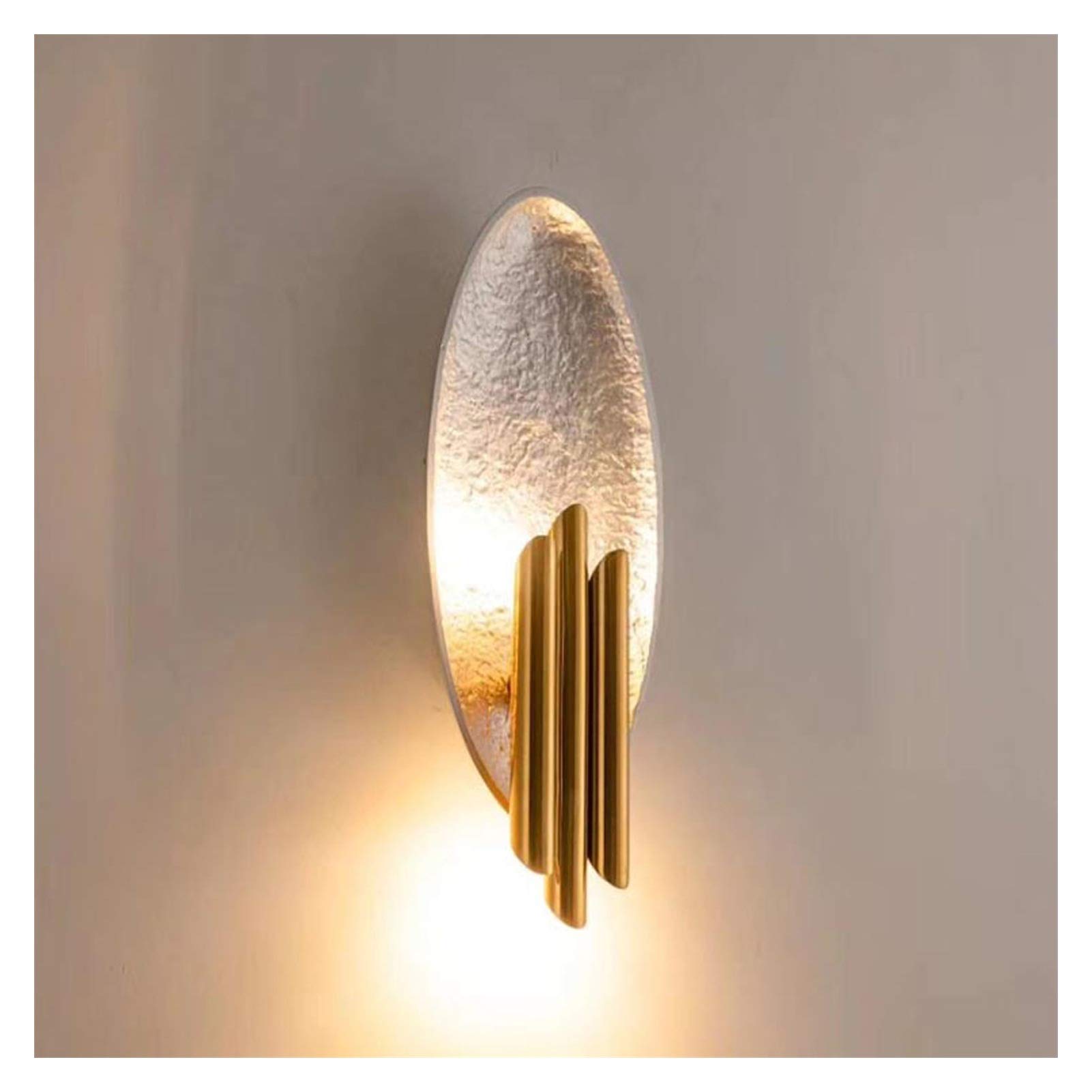 XIANGGUI 1983 Modern Wall Sconce Lighting - 17.7 Inch Tall Postmodern Wall Lamp for Living Room, Bedroom, Staircase & Aisle - Luxury Decorative Wall-Mounted Light Fixture for Home Decor (Perfect for Bedside Lighting, Hallway Illumination & Accent Lighting)