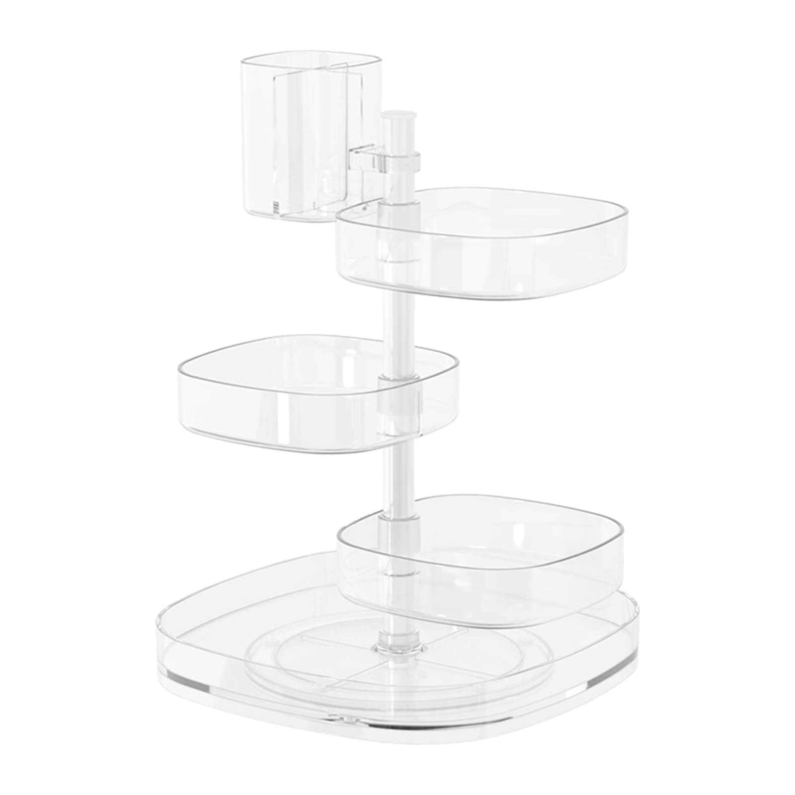 Adjustable Multi-Layer Storage Shelf for Jewelry, Dresser & Desktop Organization - Large Capacity Home & Office Storage Rack - Perfect for Christmas Tree Ornaments & Outdoor Decor