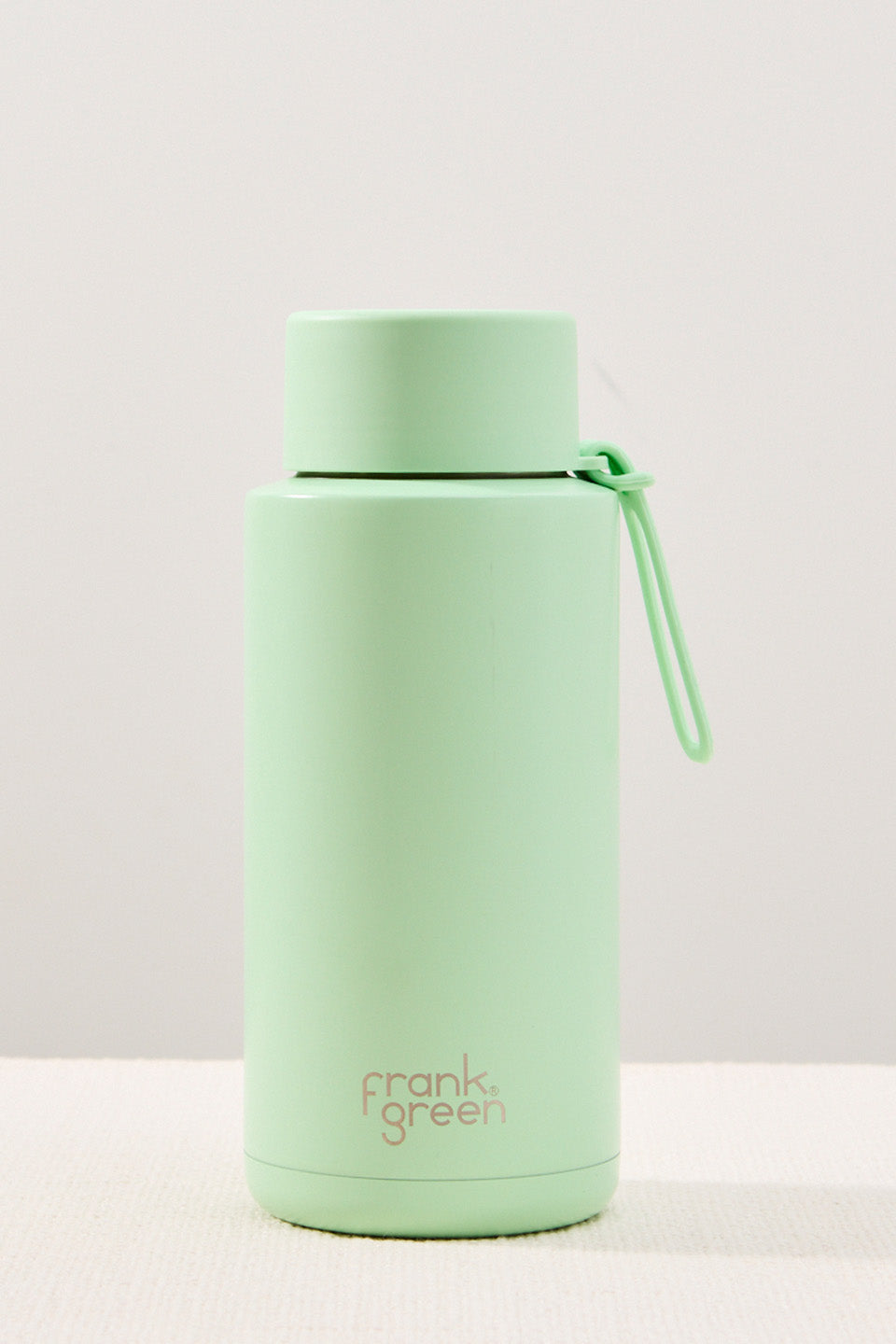Eco-Friendly Ceramic Reusable 1 Liter Water Bottle for Mint Gelato - Perfect for Home, Office & Outdoor Activities