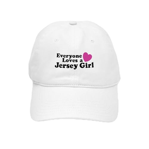 White - Everyone Loves a Jersey Girl Cap