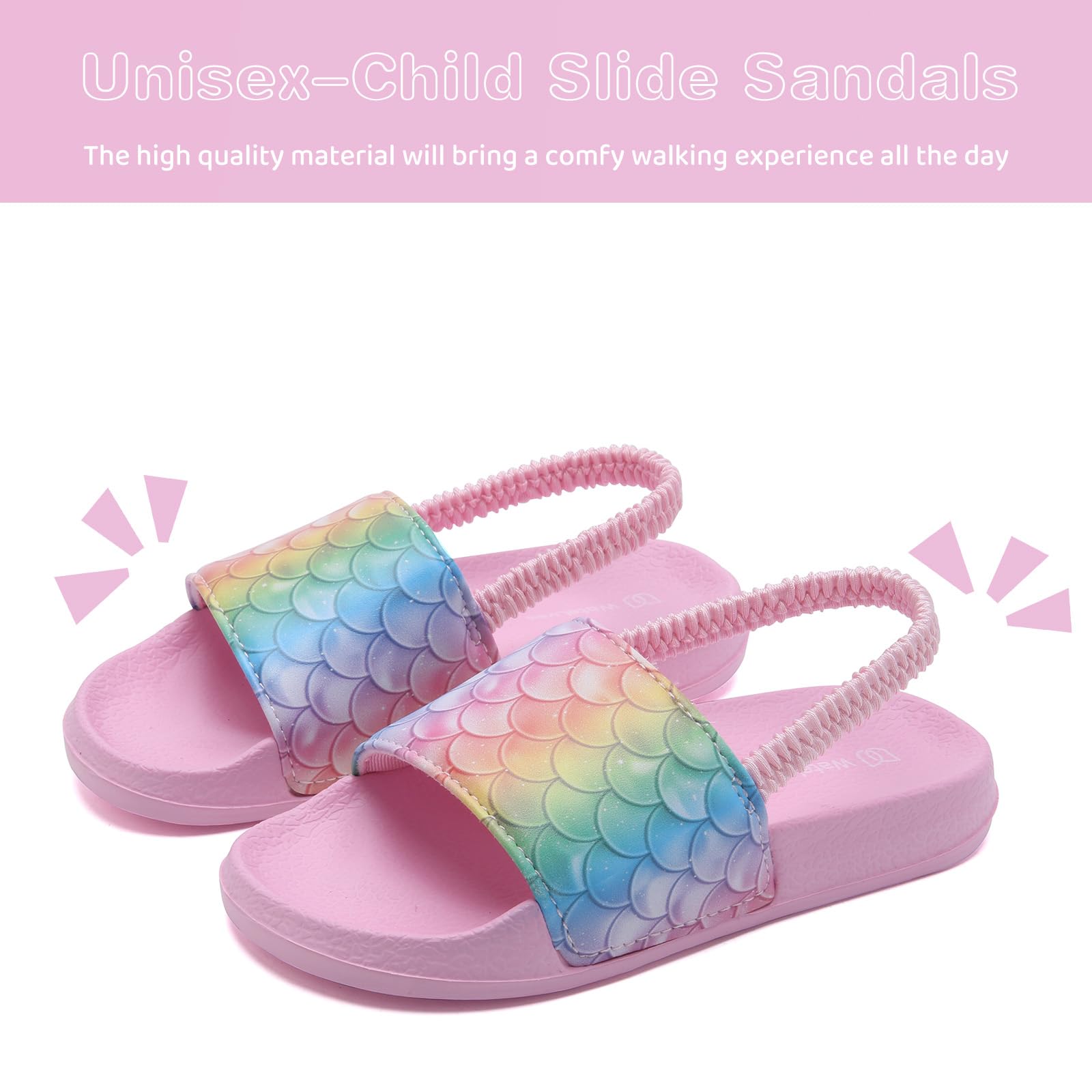 **WateLves Toddler Boys & Girls Water Shoes - Non-Slip Beach Sandals for Swimming, Pool, and Outdoor Play - Comfortable Kids Slides & Casual Slippers**    *(Perfect for Beach Vacations, Pool Parties, and Summer Adventures!)*