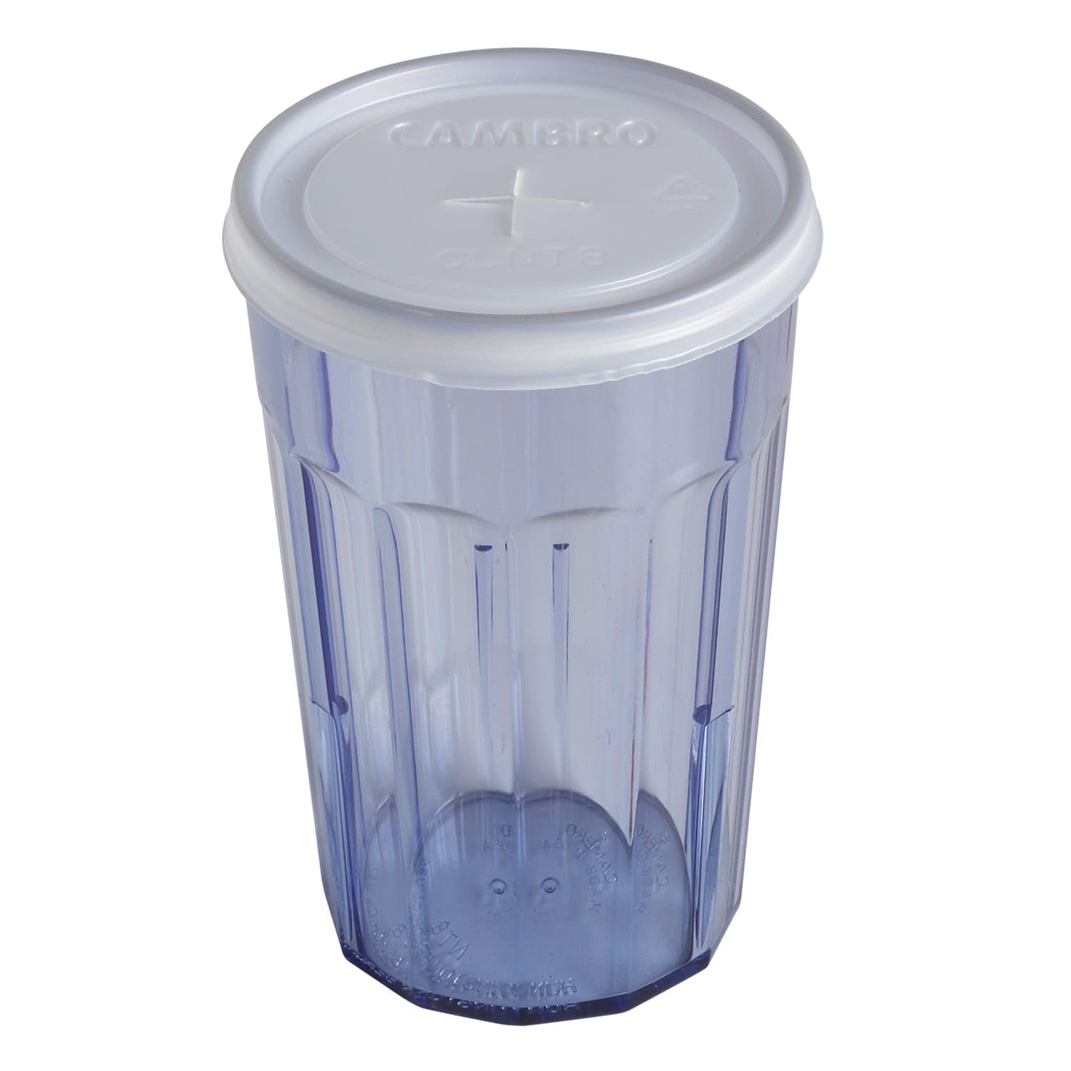 Cambro CLNT8190 Disposable Lids for Newport Tumbler #NT8-1000 - 50 Pack | Perfect for Coffee Shops, Restaurants & Takeout Services