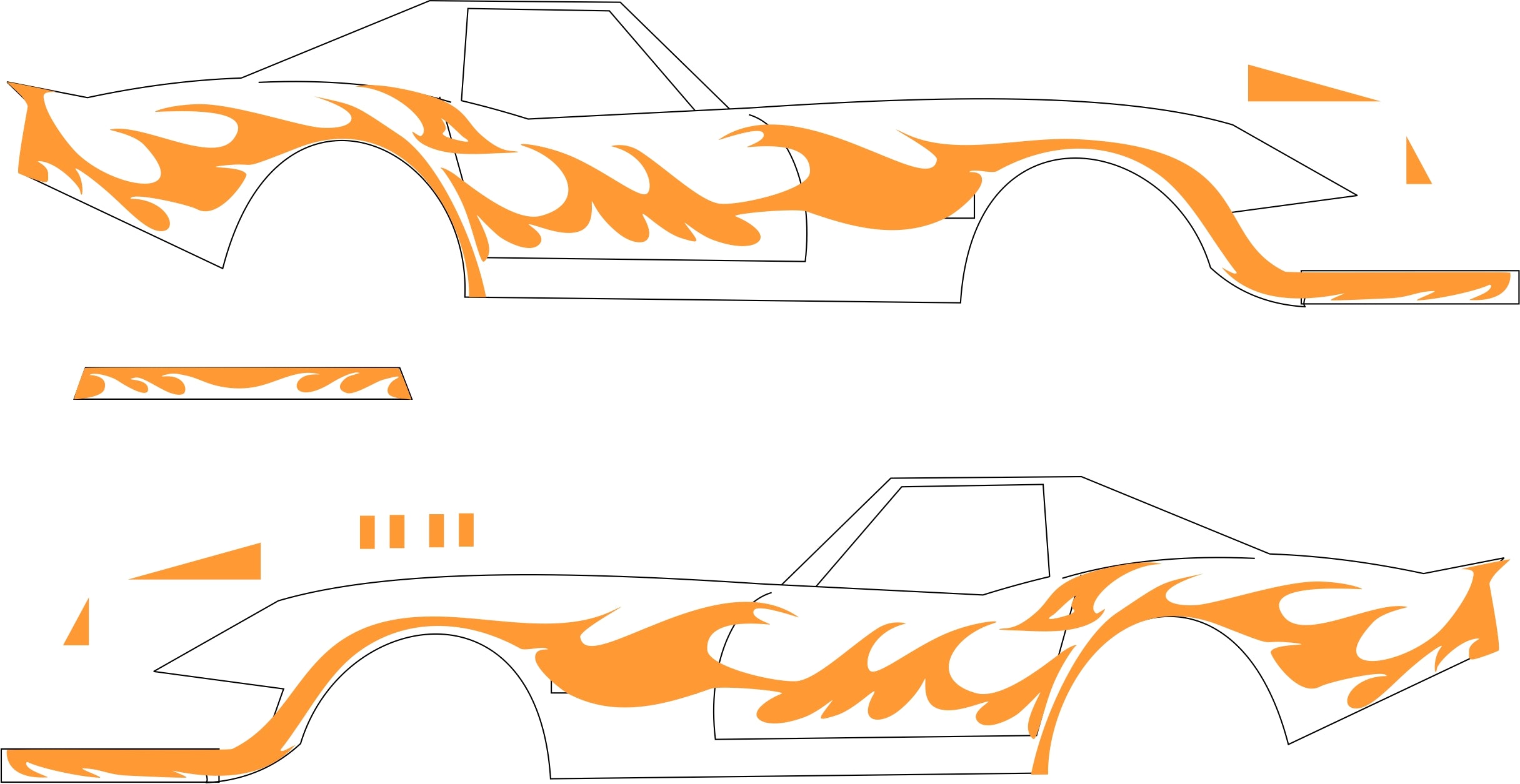 Corvette Summer Water Slide Decal - High-Quality Car Sticker for Windows, Laptops, and DIY Projects - Perfect for Car Enthusiasts and Customization Lovers