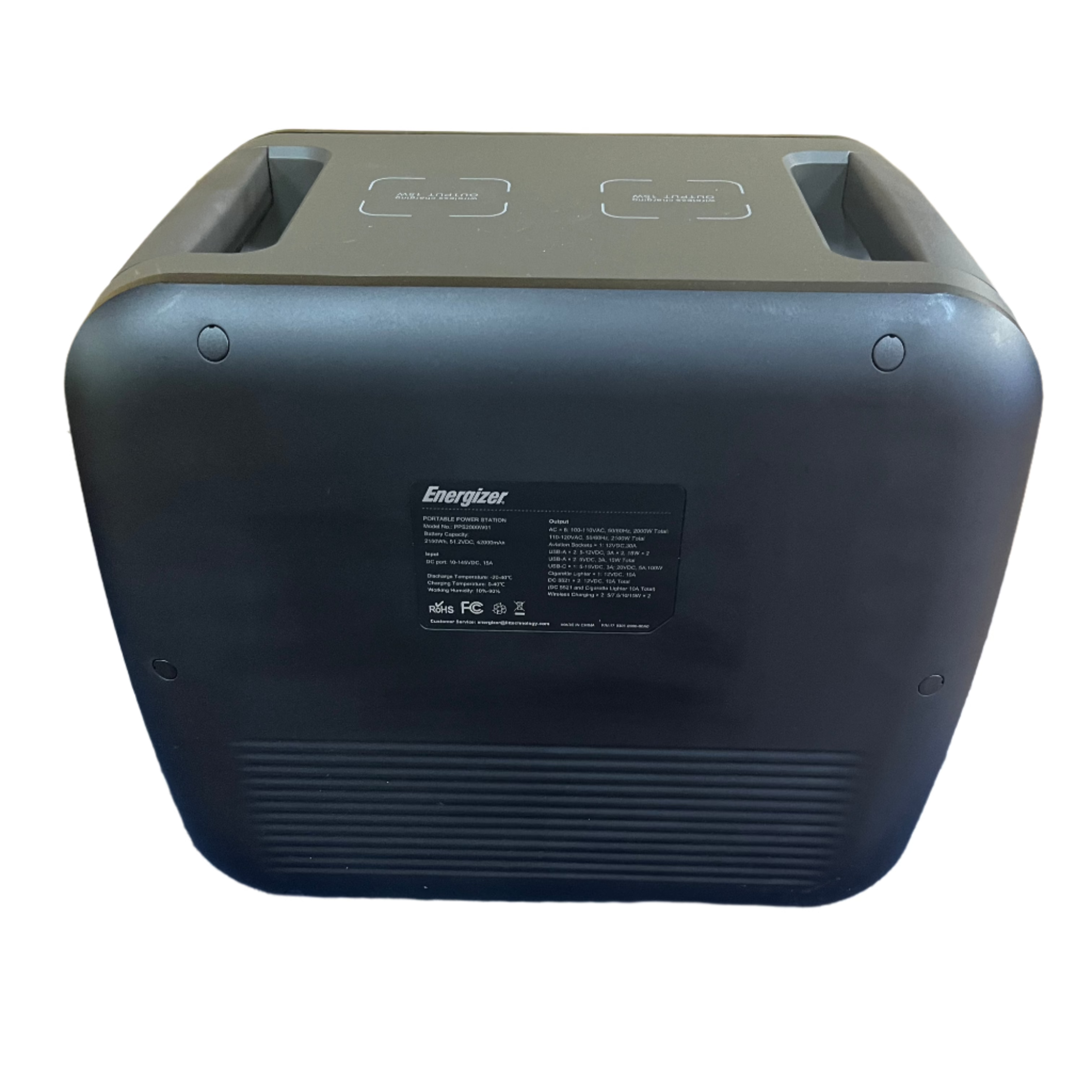 Energizer PPS2000W01 Portable Power Station 2000W - Backup Power for Camping, Emergencies & Outdoor Adventures
