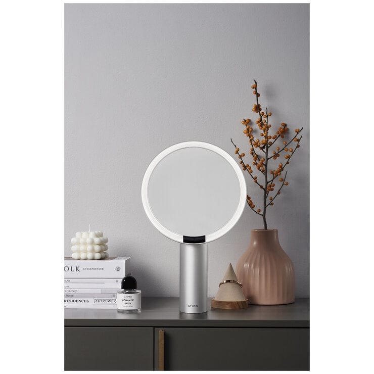 Amiro O Series II 8 Inch HD Sensor LED Cordless Mirror with On/Off Switch - AML009i - Perfect for Makeup, Skincare & Grooming at Home or Travel