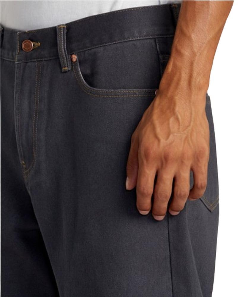 RVCA Men's Relaxed Fit Denim Jeans - Comfortable Stretch Denim Pants for Casual Wear & Outdoor Activities | Perfect for Everyday Use, Travel & Adventure