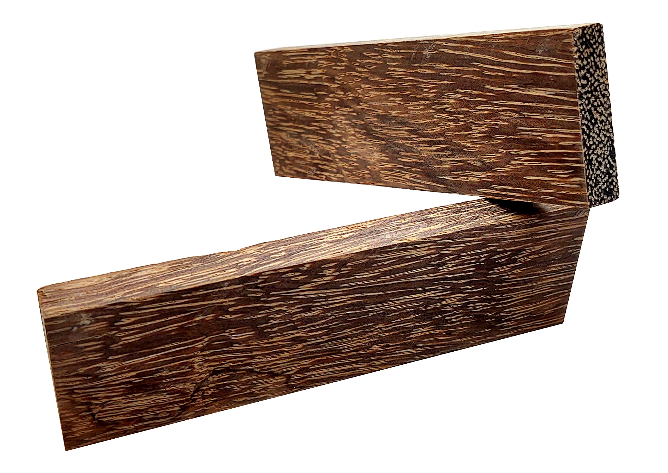 Premium Sucupira Wood Knife Scales for Custom Knife Making - Durable & Exotic Handle Material for EDC, Hunting, and Outdoor Knives