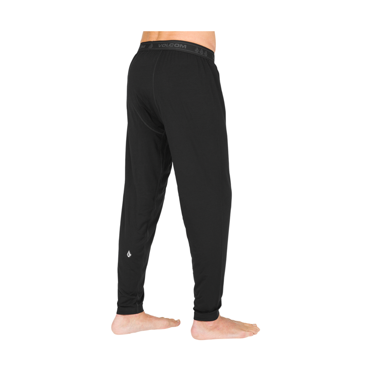 Volcom Merino Blend Base Layer Pants for Men & Women - 2026 SAMPLE Black - Perfect for Hiking, Skiing & Outdoor Activities