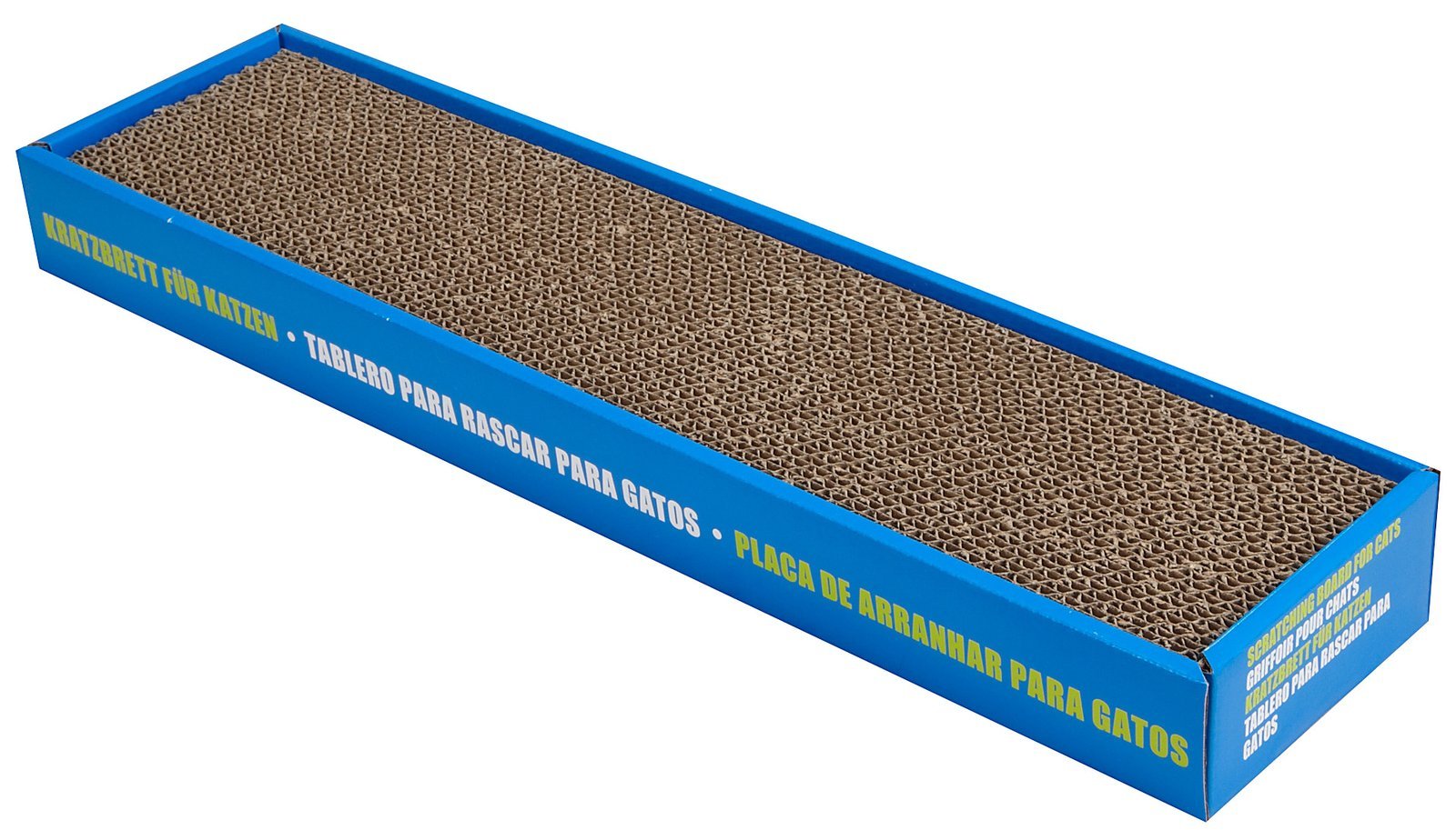 Catit Cat Scratcher with Catnip - Narrow Scratching Board for Cats (Model 52410) - Perfect for Indoor Play & Nail Care for Kittens & Adult Cats