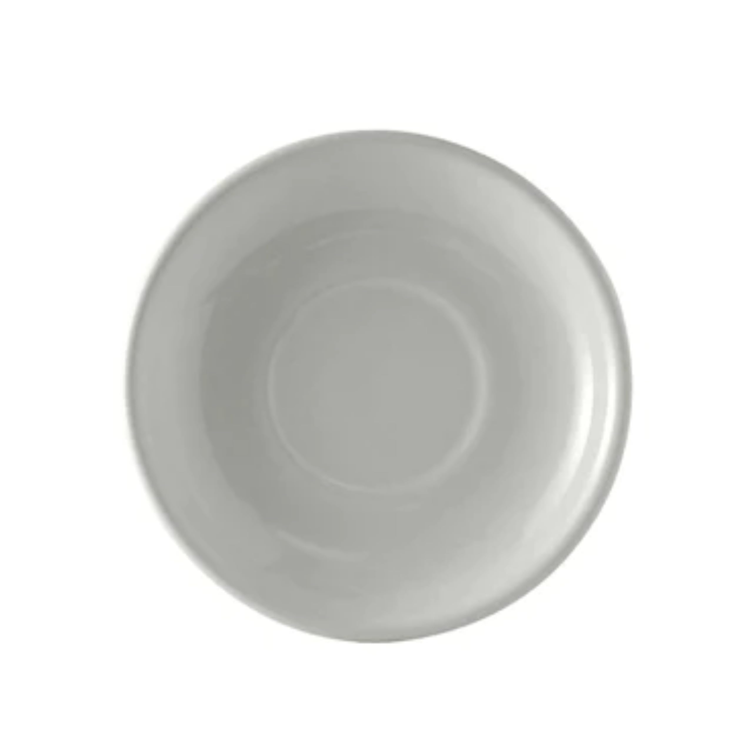Premium White Ceramic Cappuccino Saucer - 6.75