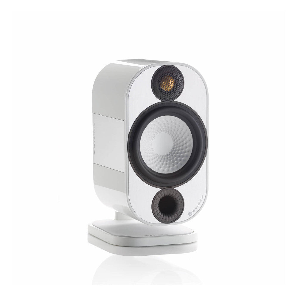 Monitor Audio Apex A10 Compact Bookshelf Speakers - High-End Home Theater & Stereo Sound System for Living Room, Gaming & Music Listening