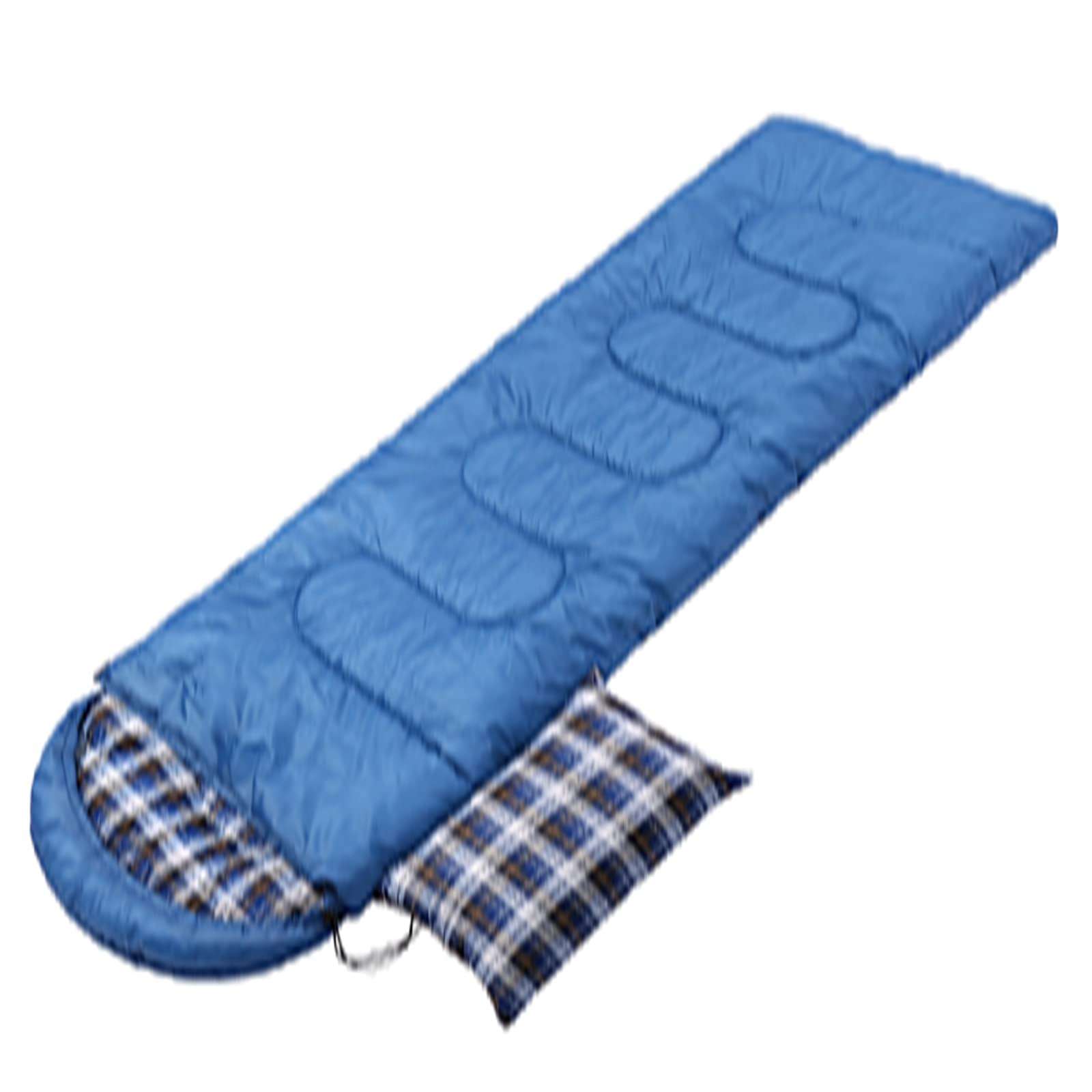Ultra-Light & Portable Outdoor Single Sleeping Bag - Compact, Spliceable & Durable for Camping, Hiking, Backpacking - Includes Storage Bag (Blue) | Perfect for Solo Adventures, Emergency Kits & Travel