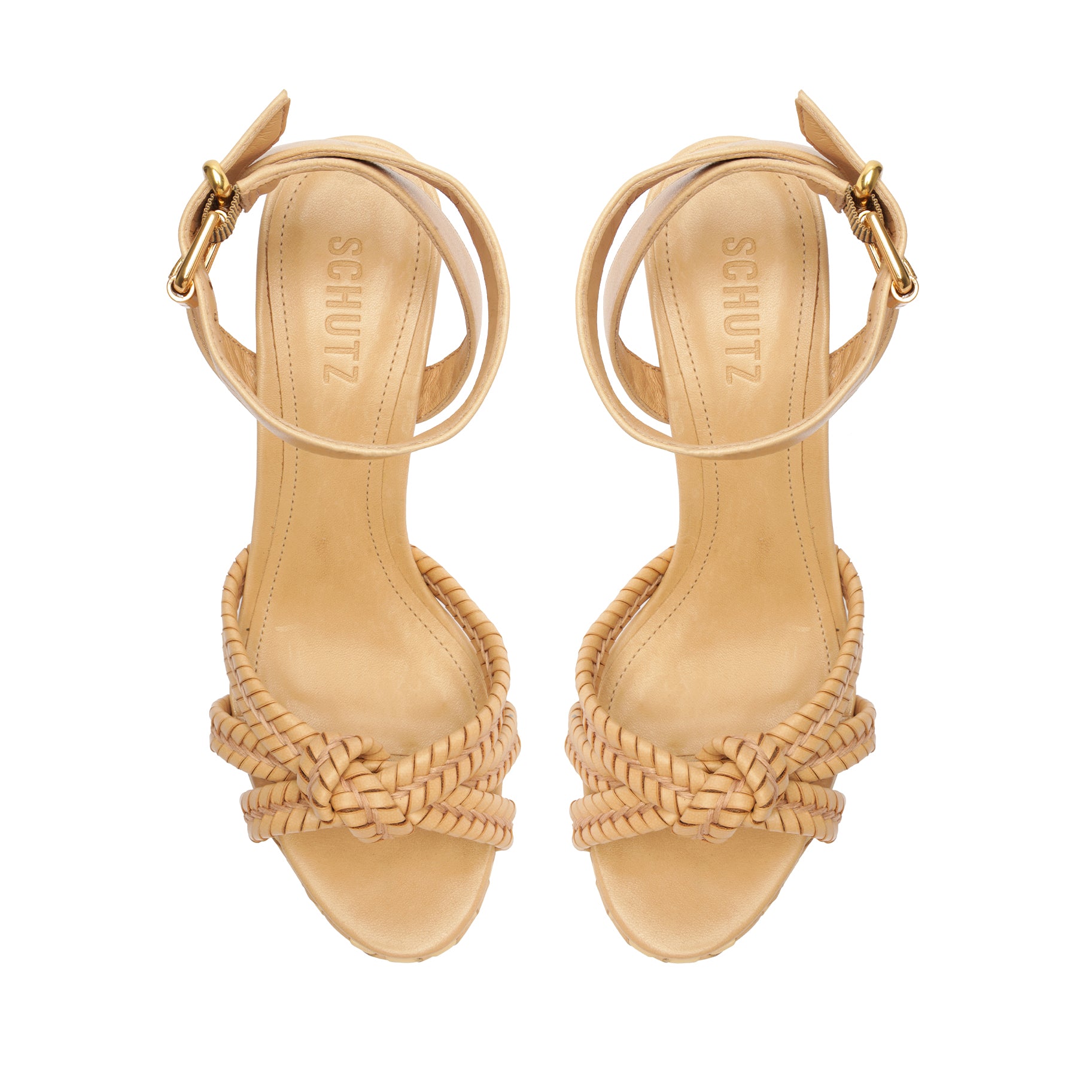 Kareena Women's Woven Platform Sandals - Comfortable Boho Summer Shoes for Beach, Vacation & Casual Outfits