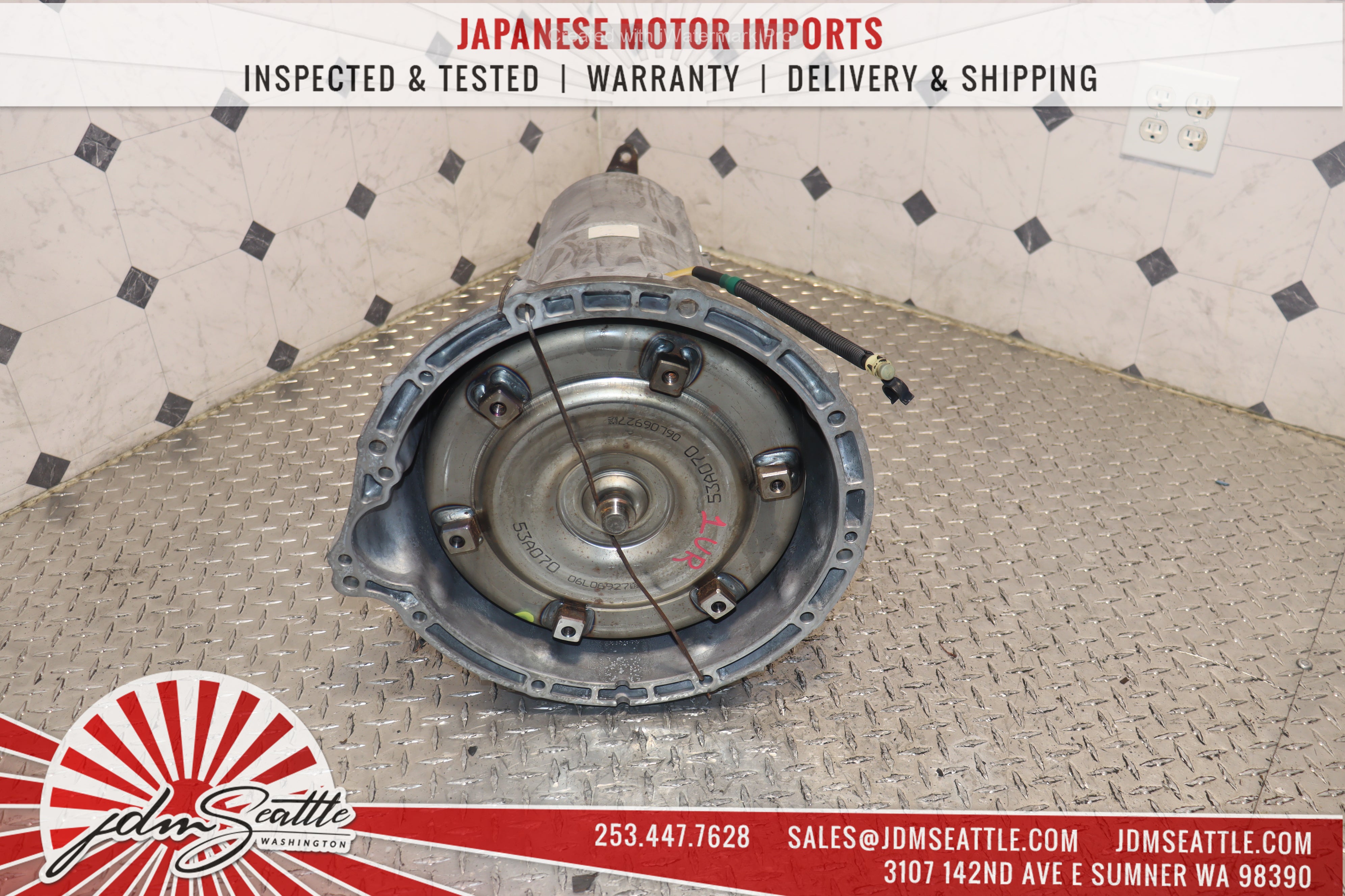 JDM Transmission 1UR FSE for Lexus LS460 (2006-2017) & GS460 (2008-2011) - High Performance Automatic Gearbox - Perfect for Engine Replacement & Performance Upgrades