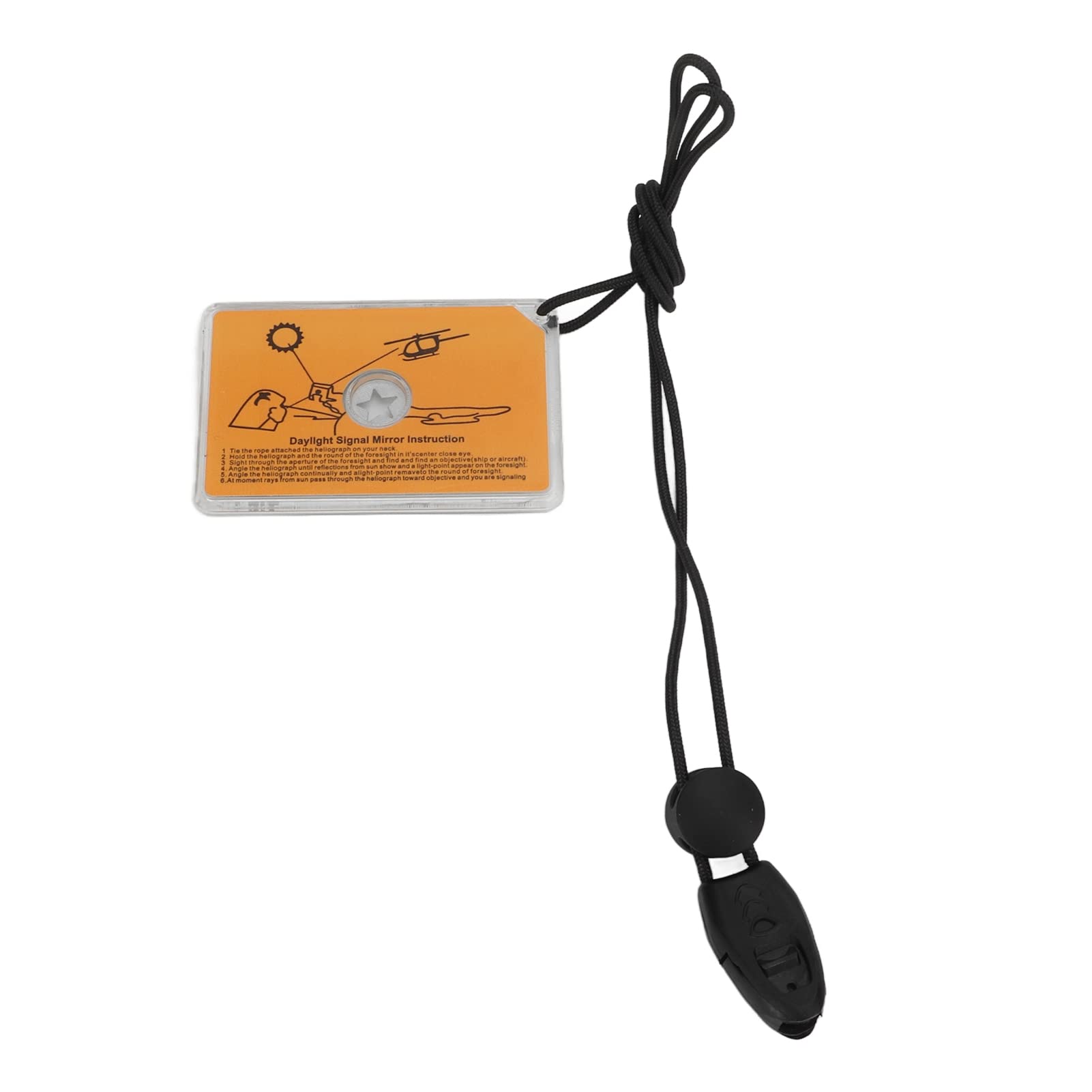 **Jiawu Outdoor Survival Signal Mirror - Emergency Rescue Mirror with Lanyard for Camping, Hiking & Survival Kits | Long-Distance Signaling & Sun Protection**    *(Use Cases: Perfect for outdoor adventures, emergency signaling, wilderness survival, and sun protection during camping, hiking, or boating.)*