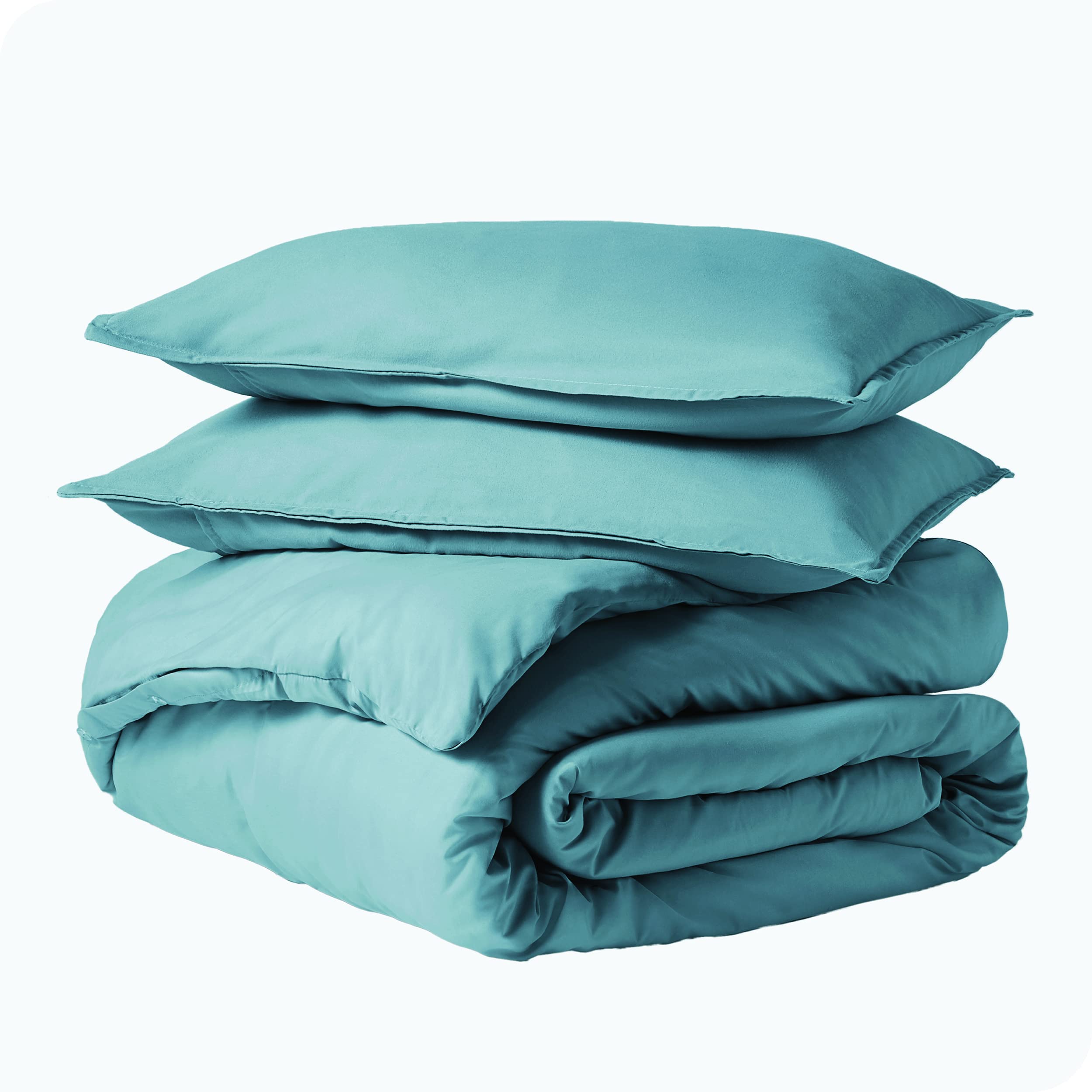 Premium 1800 Thread Count Soft Duvet Cover Set - King/Cal King Size Cooling Breathable Bedding - Coronet Blue Luxury Bed Sheets for All Seasons | Perfect for Hot Sleepers & Master Bedroom Decor