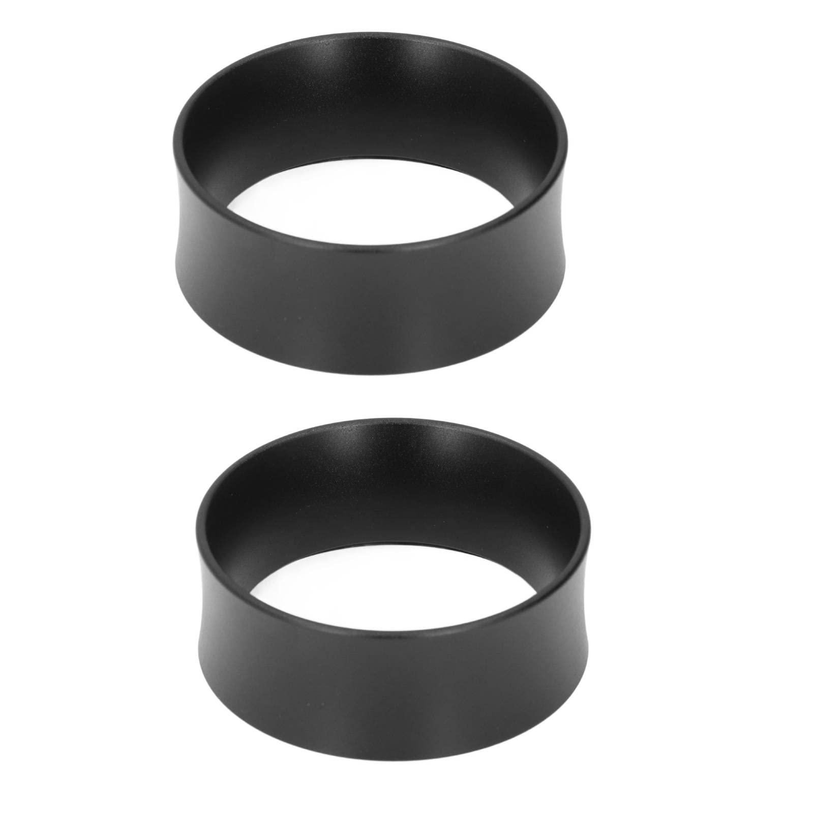 Premium 58mm Espresso Dosing Funnel (2-Pack) - Aluminum Alloy Coffee Dosing Ring for Portafilter, Anti-Static & Anti-Spray Design - Perfect for Baristas & Home Coffee Brewing, Latte Art, Espresso Making