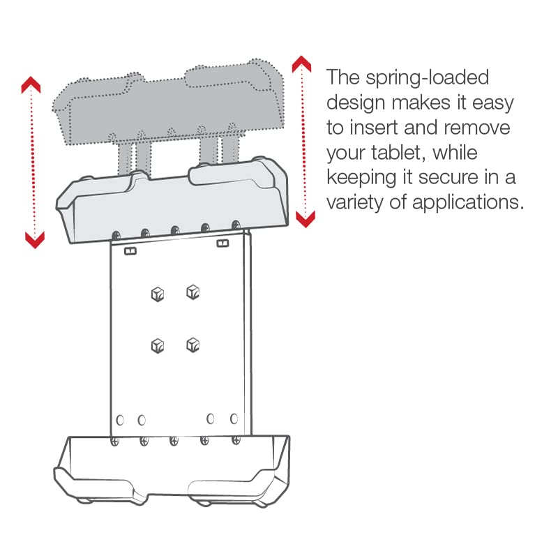 RAM MOUNTS Tab-Tite Holder for 10.1