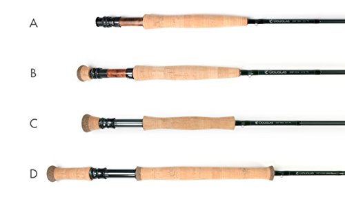 Best DXF Fly Rod 4-Piece 10' #2 Weight - Premium Lightweight Fly Fishing Rod for Trout & Salmon - Perfect for Freshwater Streams & Mountain Rivers
