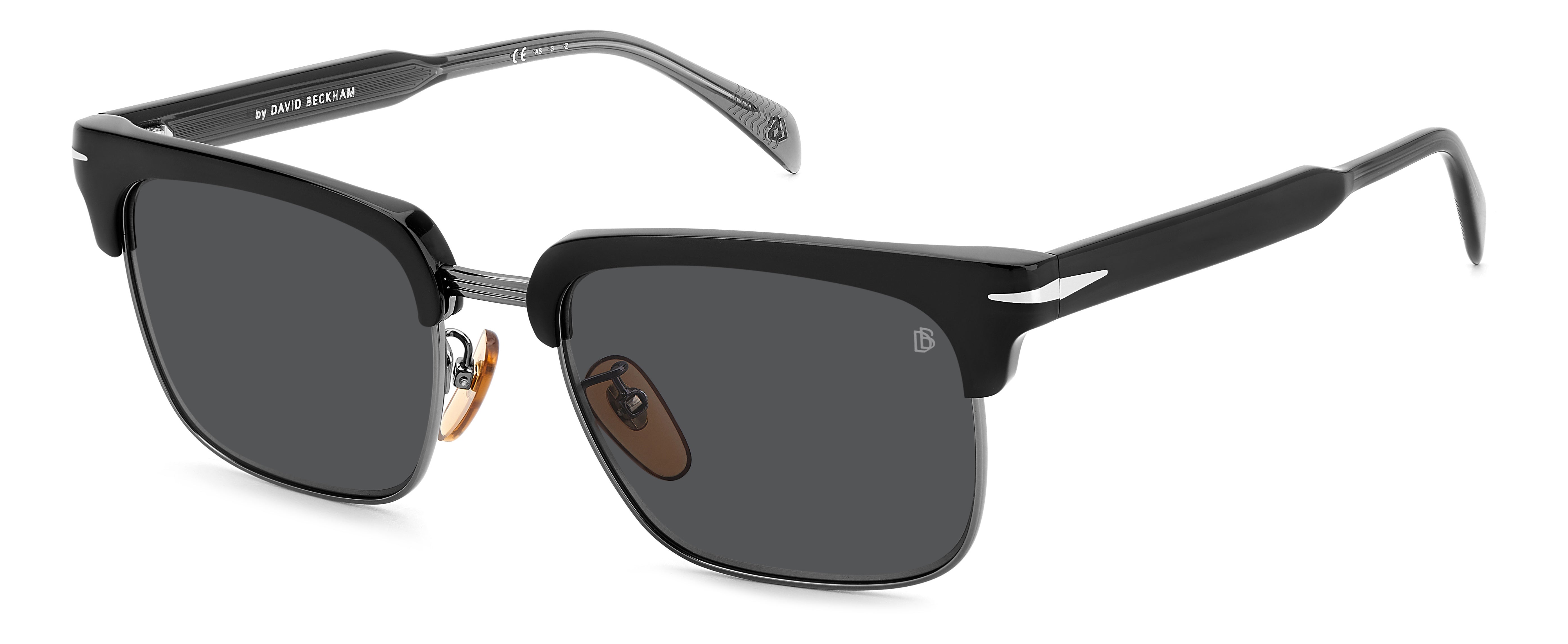 David Beckham DB1119/G/S Sunglasses - Polarized Aviator Style for Men - Perfect for Driving, Travel & Outdoor Activities