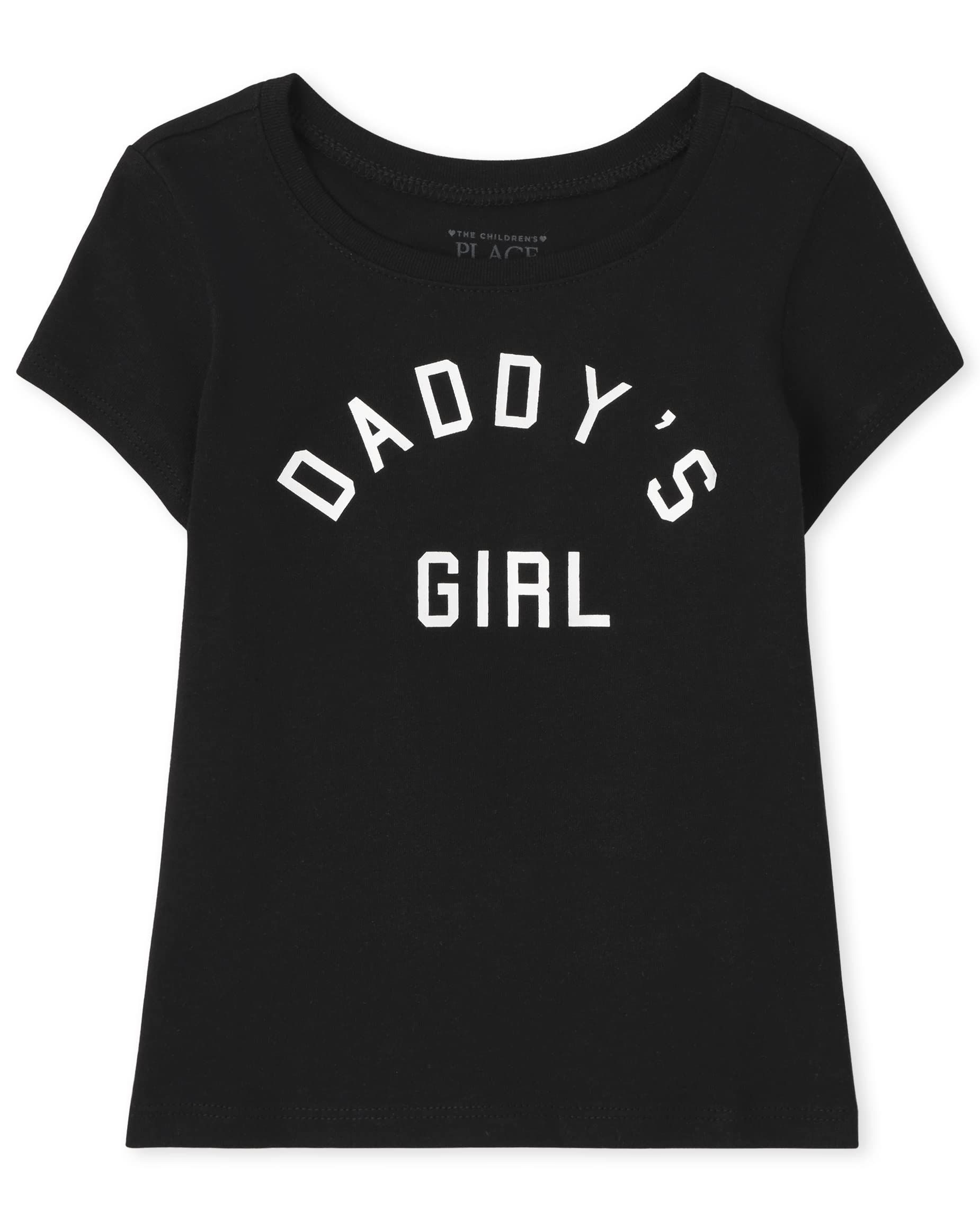 The Children's Place Baby & Toddler Short Sleeve Graphic T-Shirt - Cute Family Matching Outfits for Boys & Girls - Perfect for Playdates, Family Photos & Everyday Wear