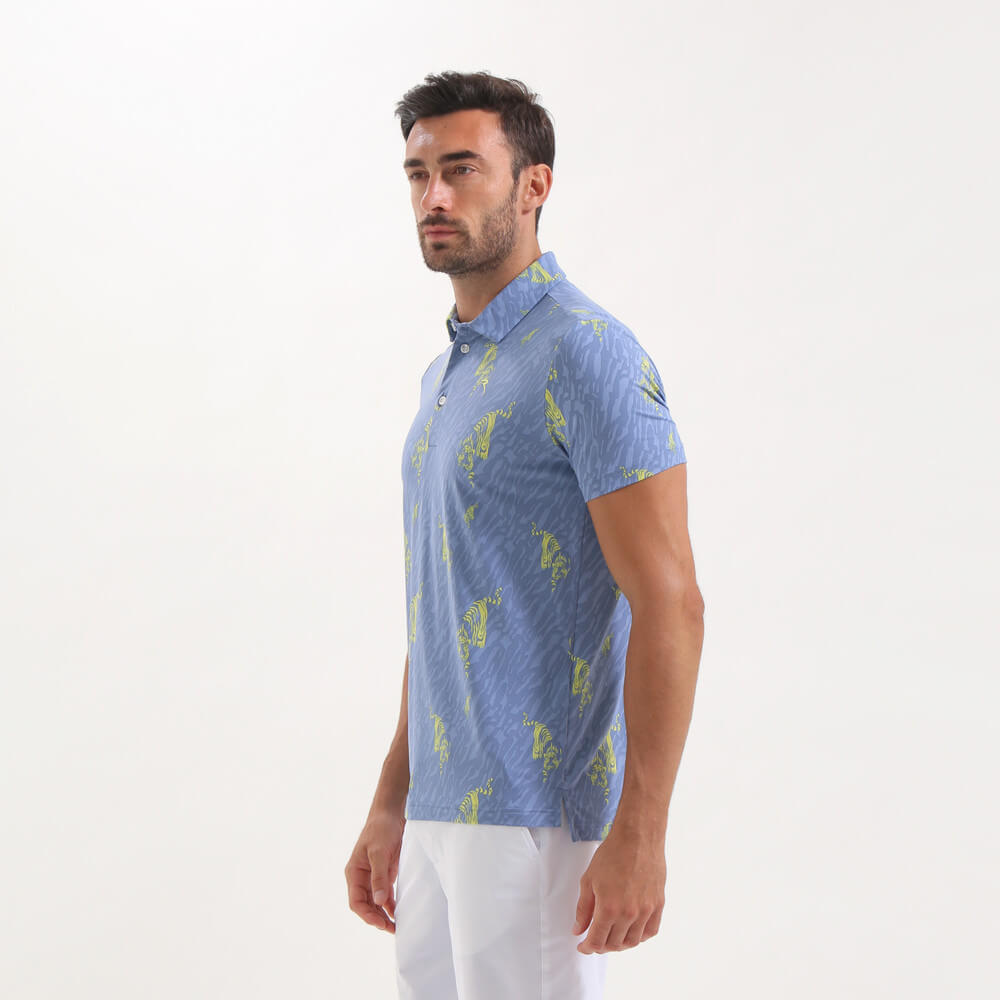 ANYONE | LIGHT H.D JERSEY SUNBLOCK® POLO Shirt - UPF 50+ Sun Protection, Moisture-Wicking & Breathable | Men's Casual Golf & Outdoor Performance Shirt - Perfect for Summer Sports, Beach & Travel