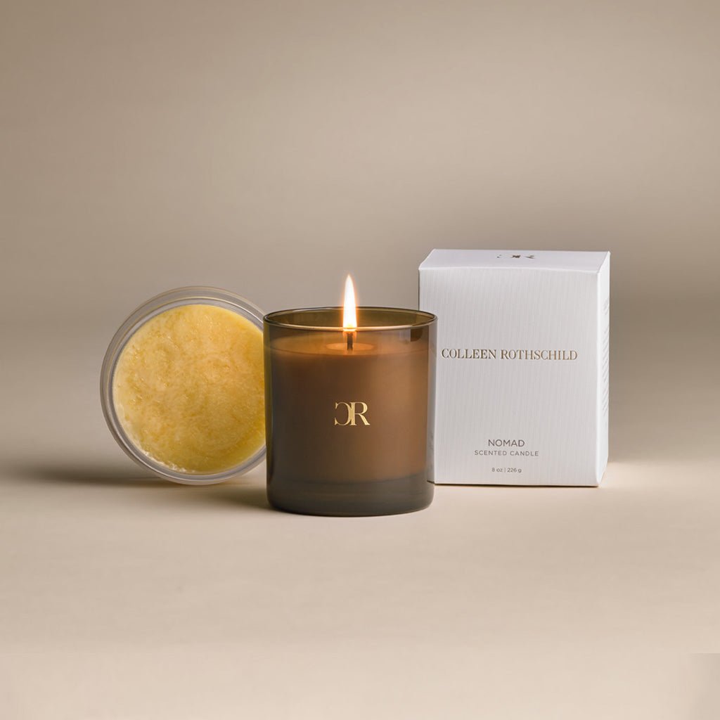 Nomad Scented Candles - Handmade Soy Wax Candles with Essential Oils, Long-Lasting Aromatherapy for Home, Yoga & Meditation Relaxation